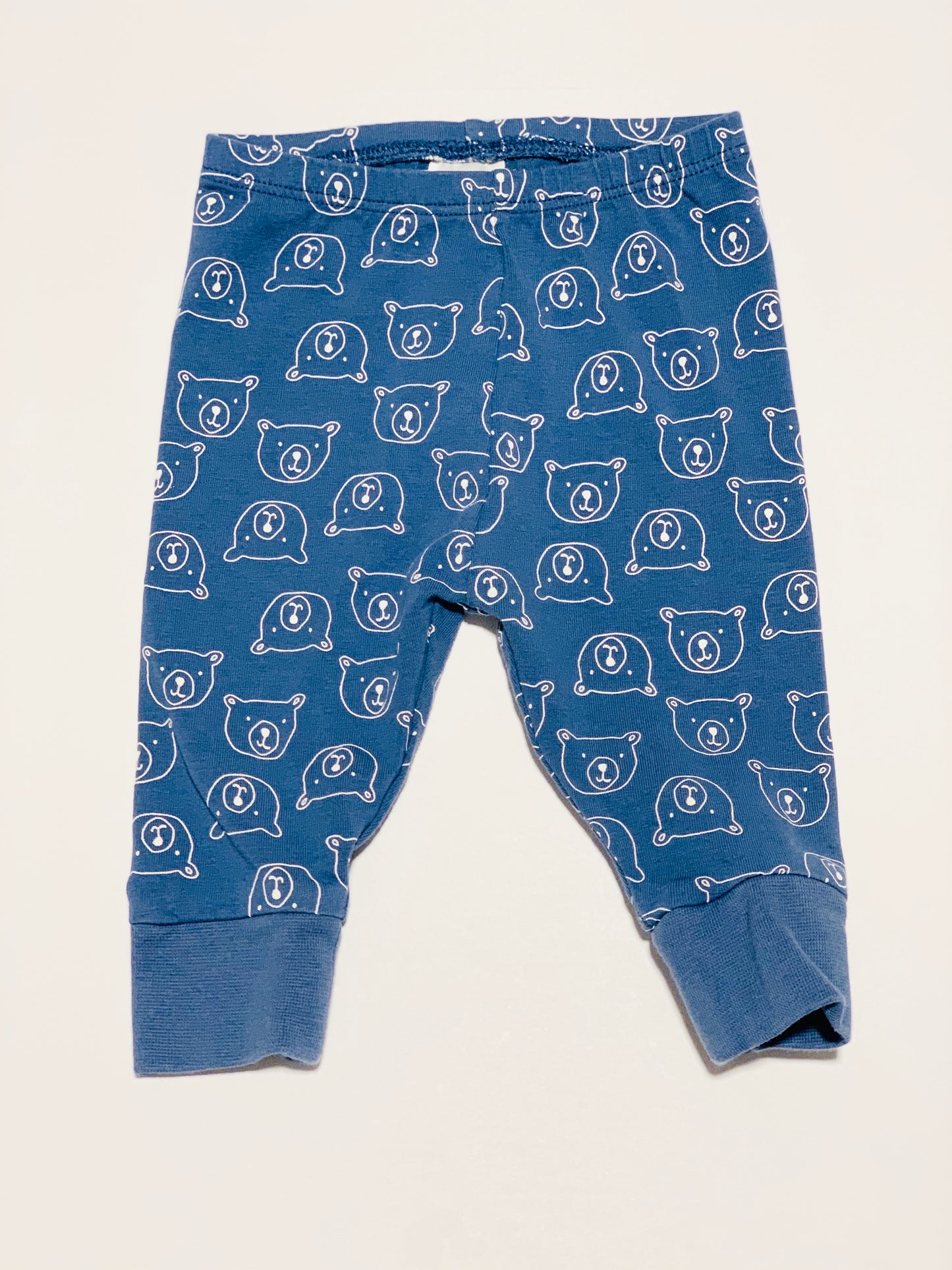 Blue bear leggings - size 000