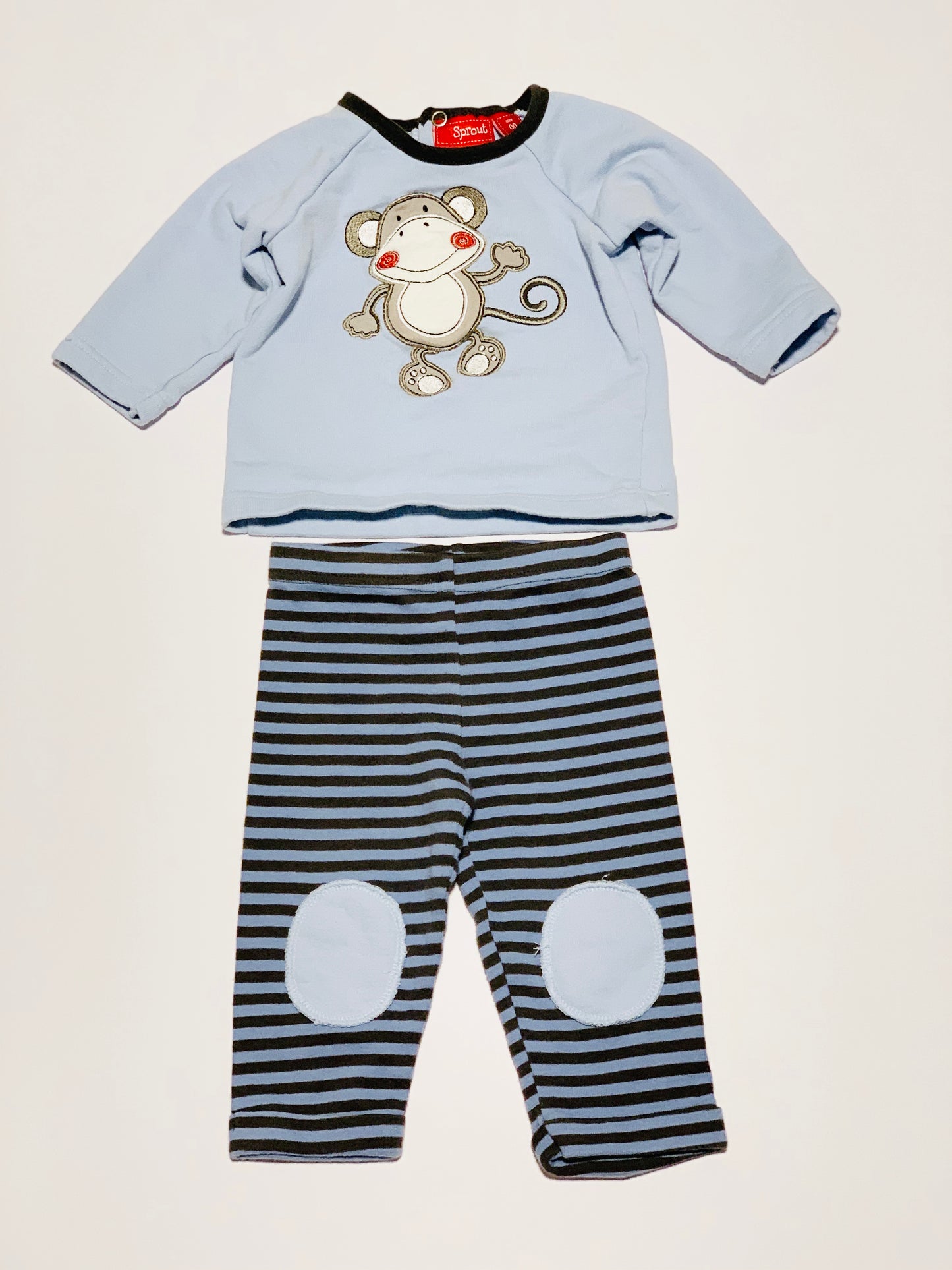 Blue monkey set - size 00