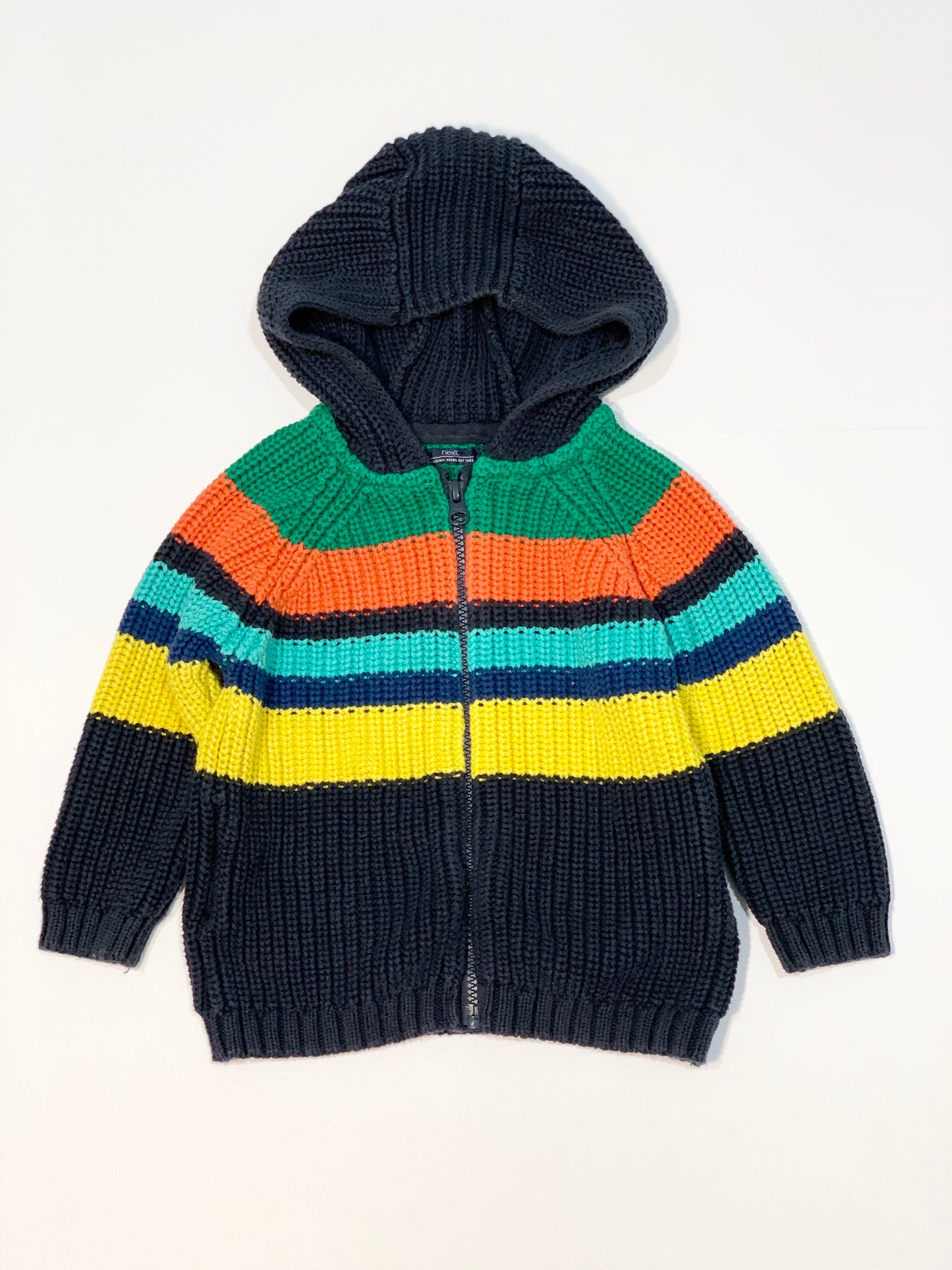 Hooded knit jacket - Size 1