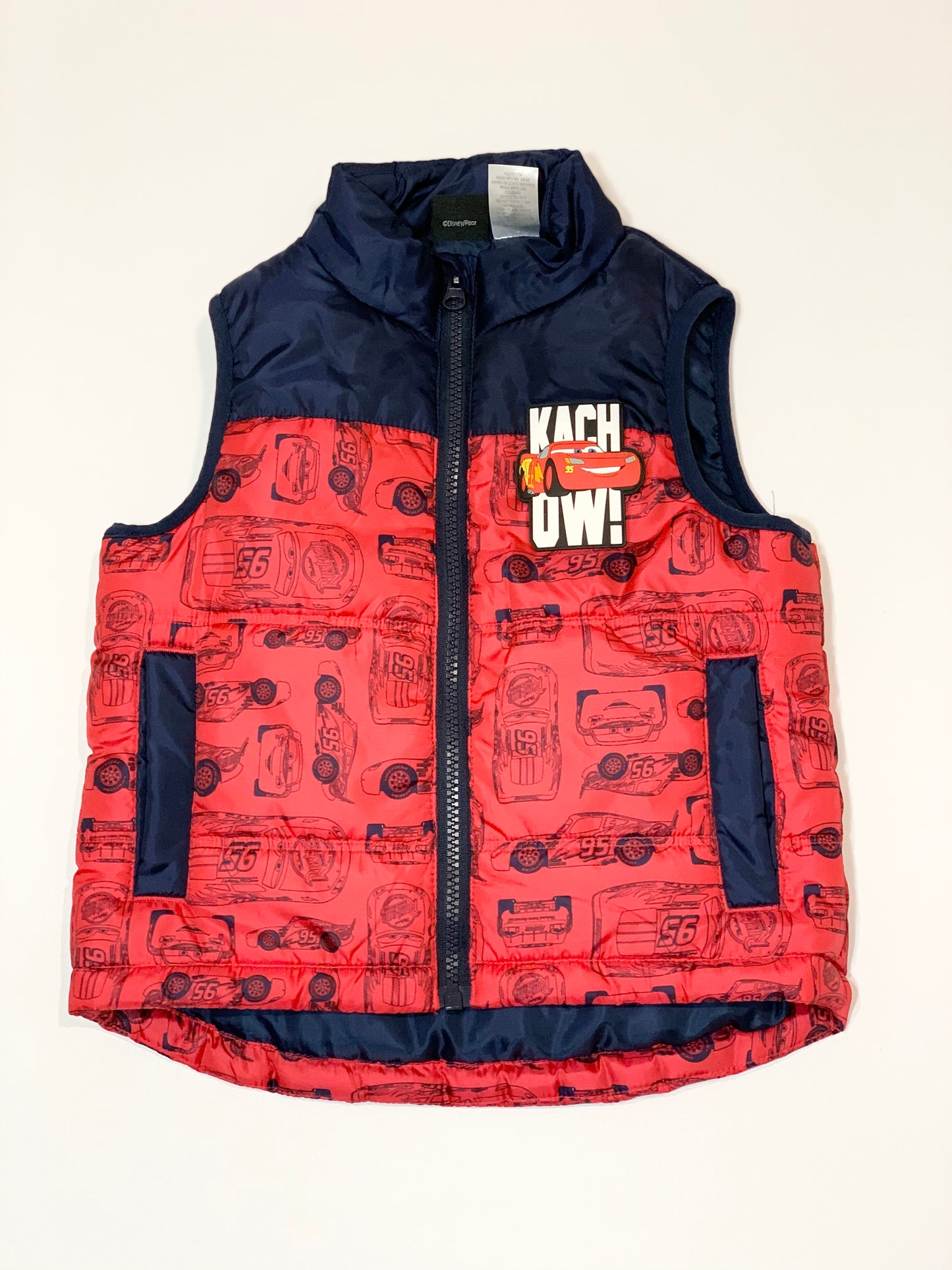 Cars puffer vest - Size 2