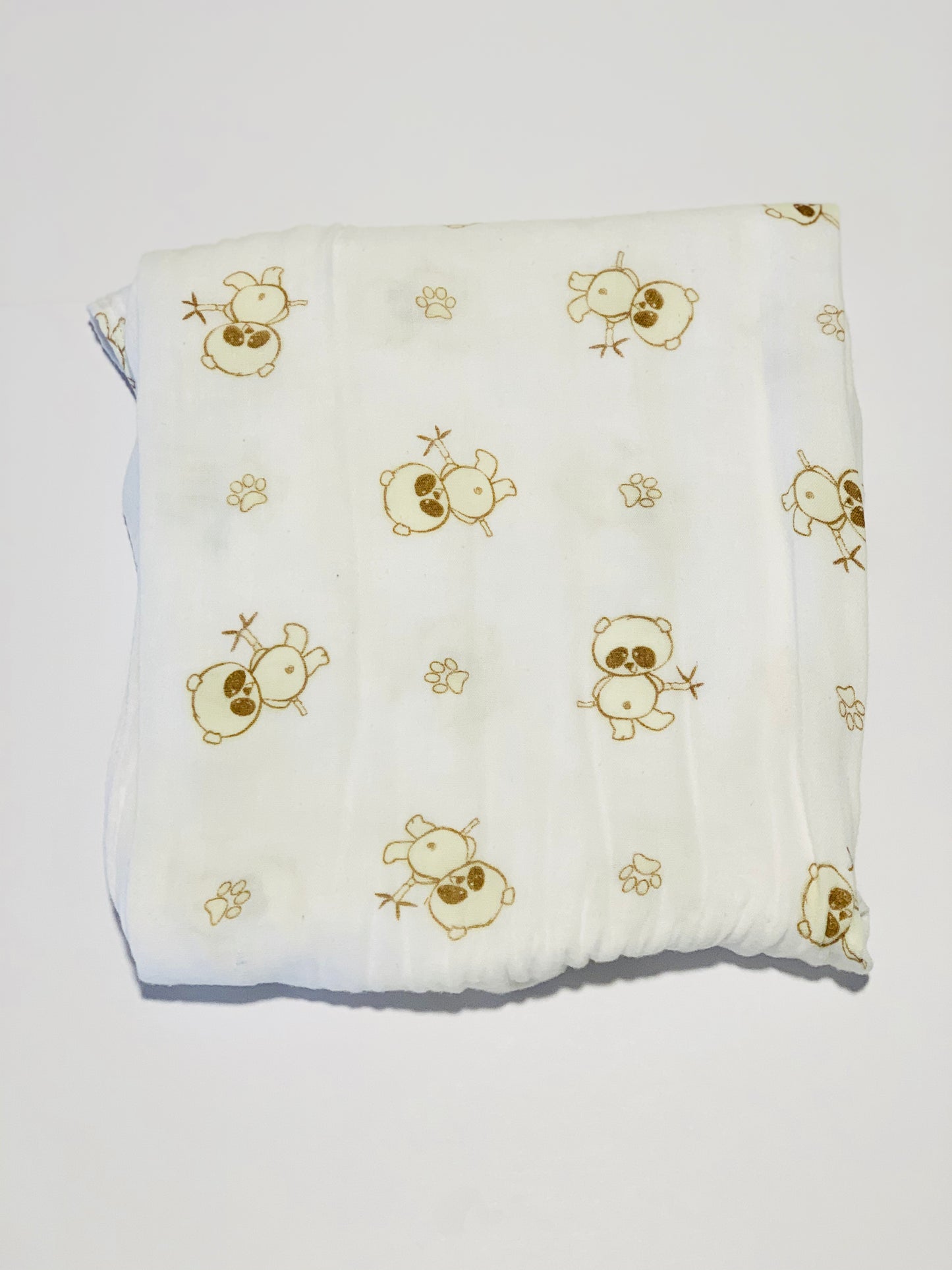 Bamboo viscose muslin wrap