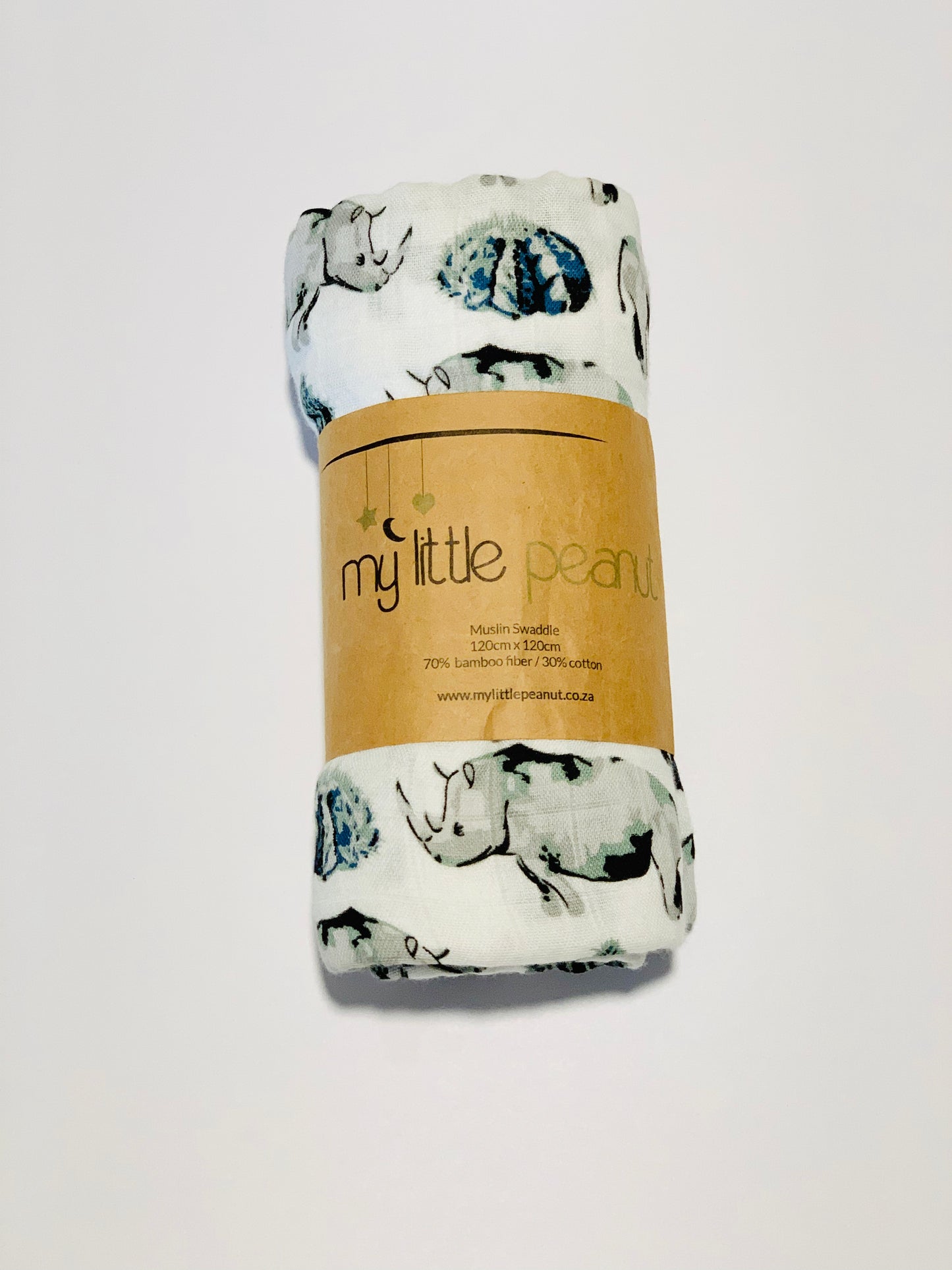 Bamboo/cotton rhino muslin wrap BNWT
