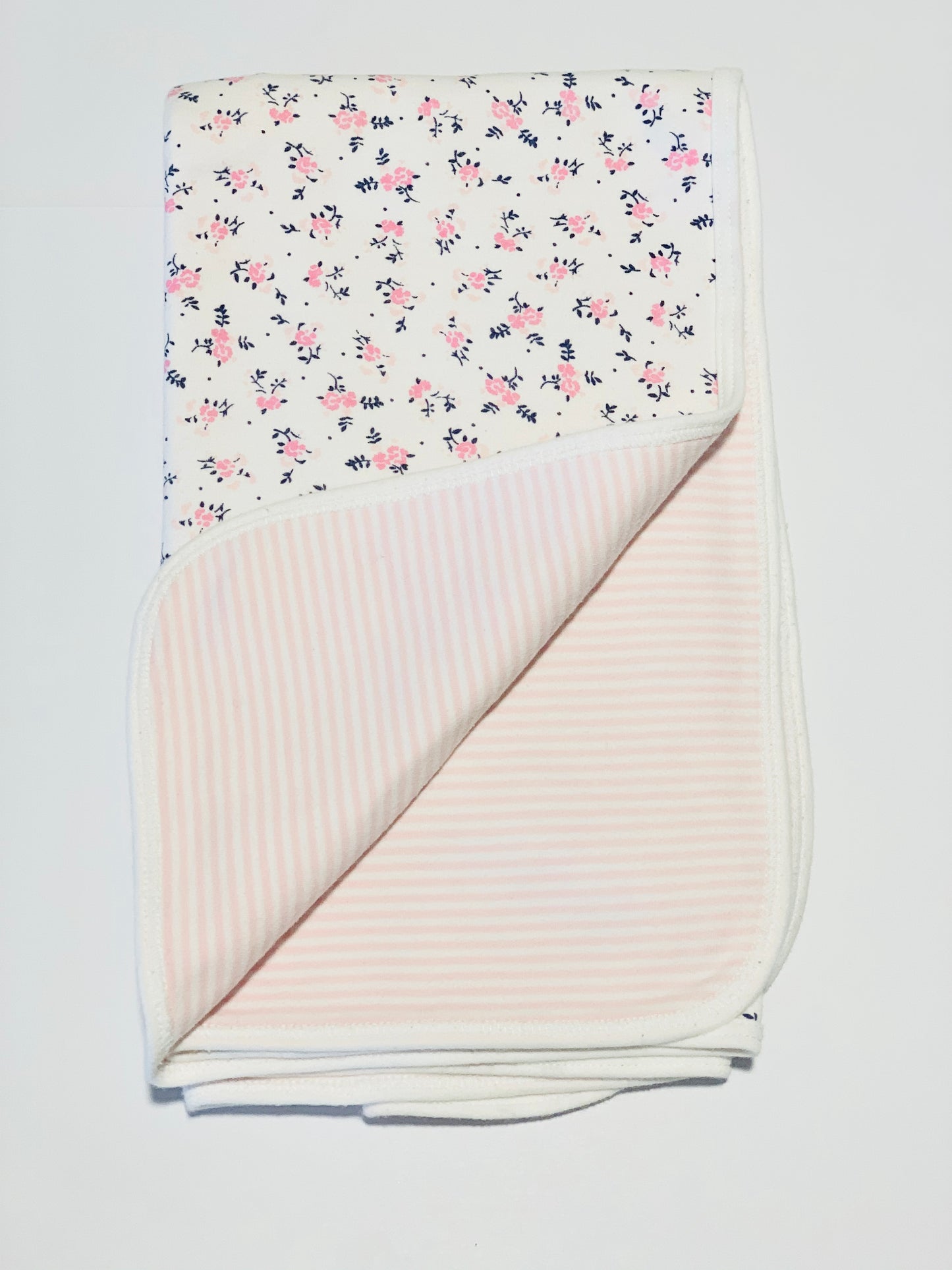 Pink reversible bunny rug