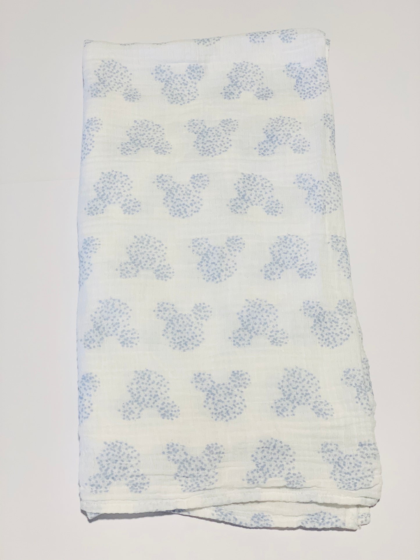 Mickey Mouse print muslin wrap