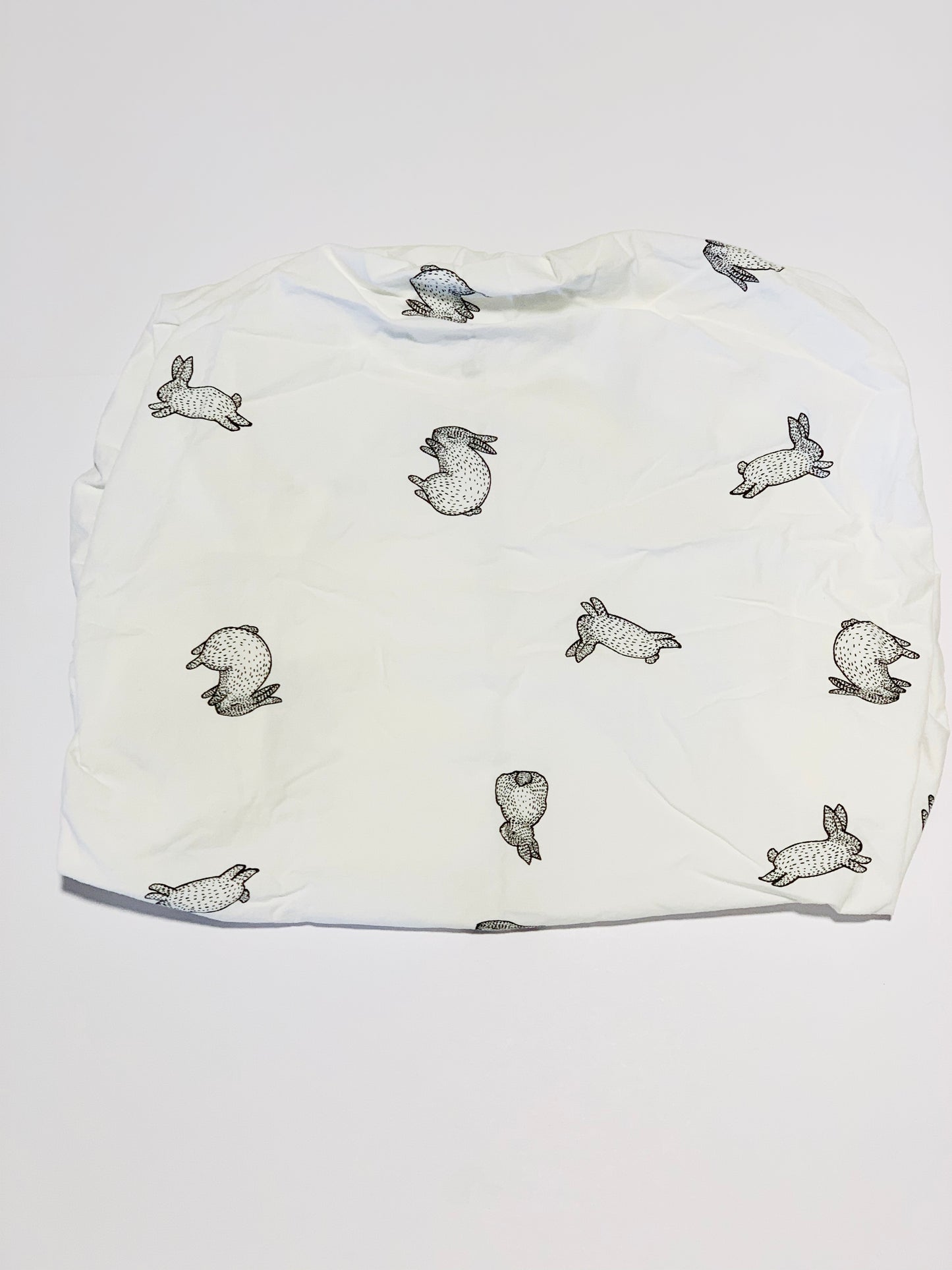 Bunny bassinet fitted sheet