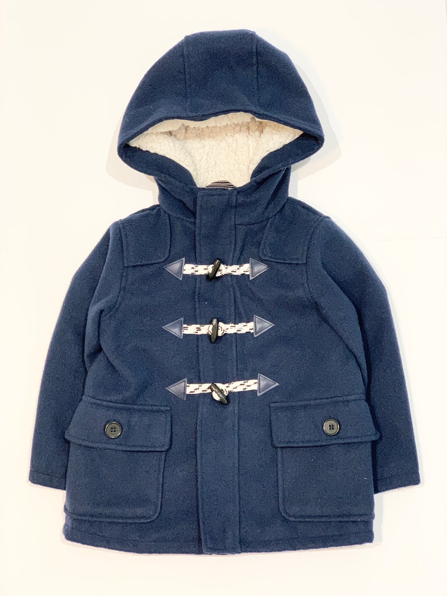 Navy duffle jacket - Size 3