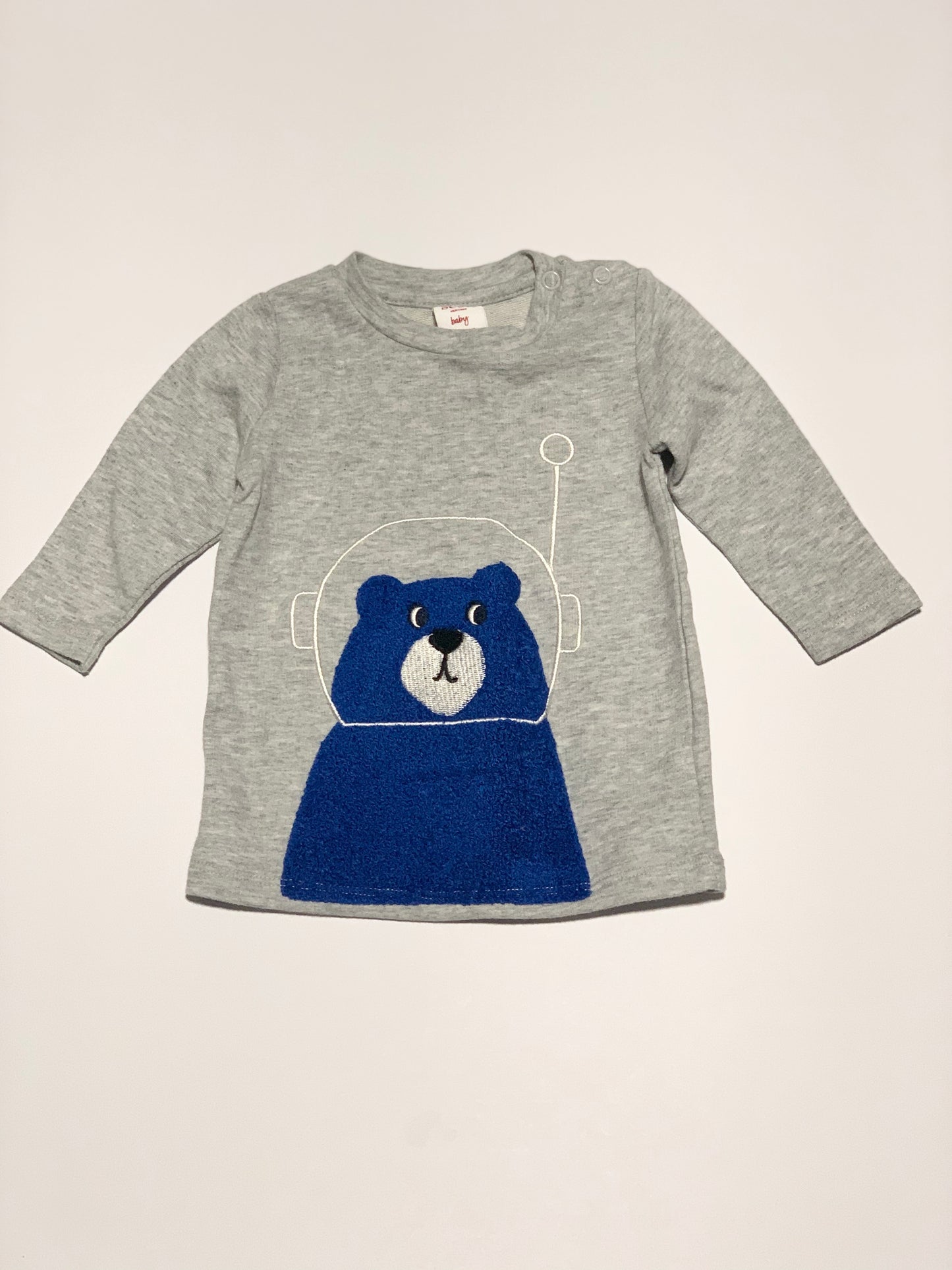Blue bear top - Size 000