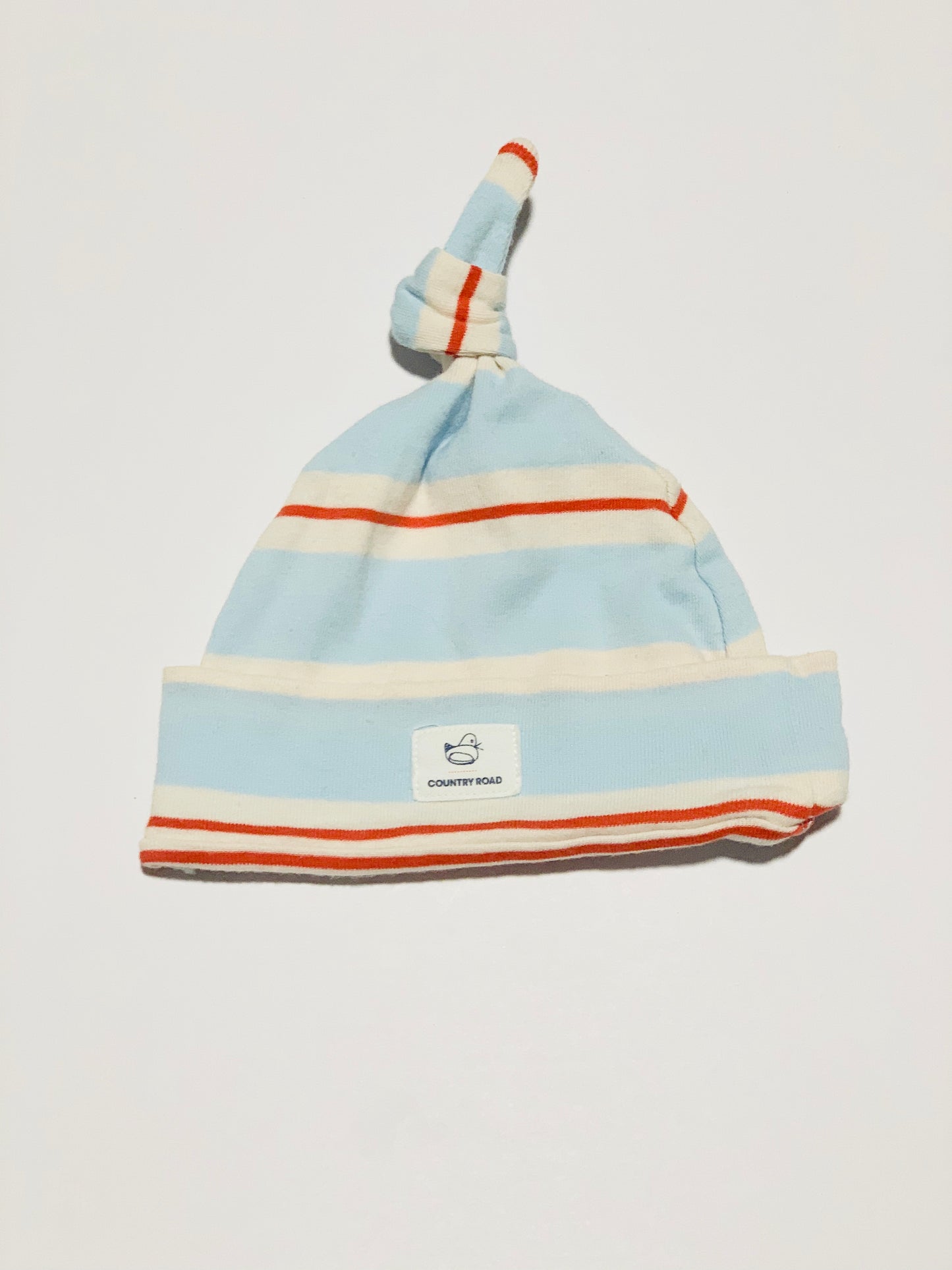 Striped knot beanie - One size