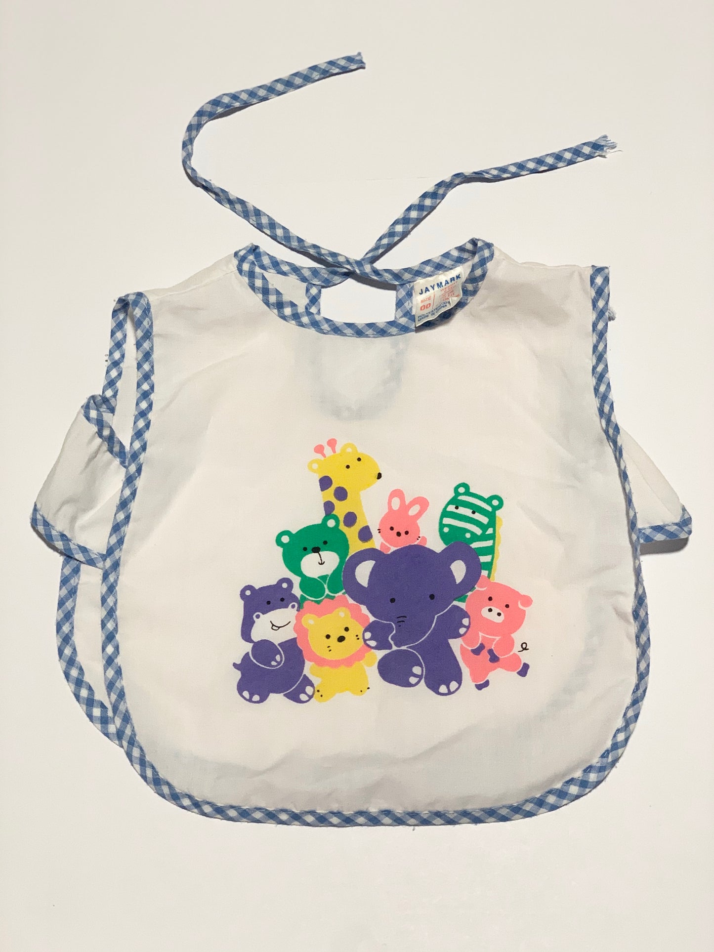 Vintage animals bib - Size 3-6 months