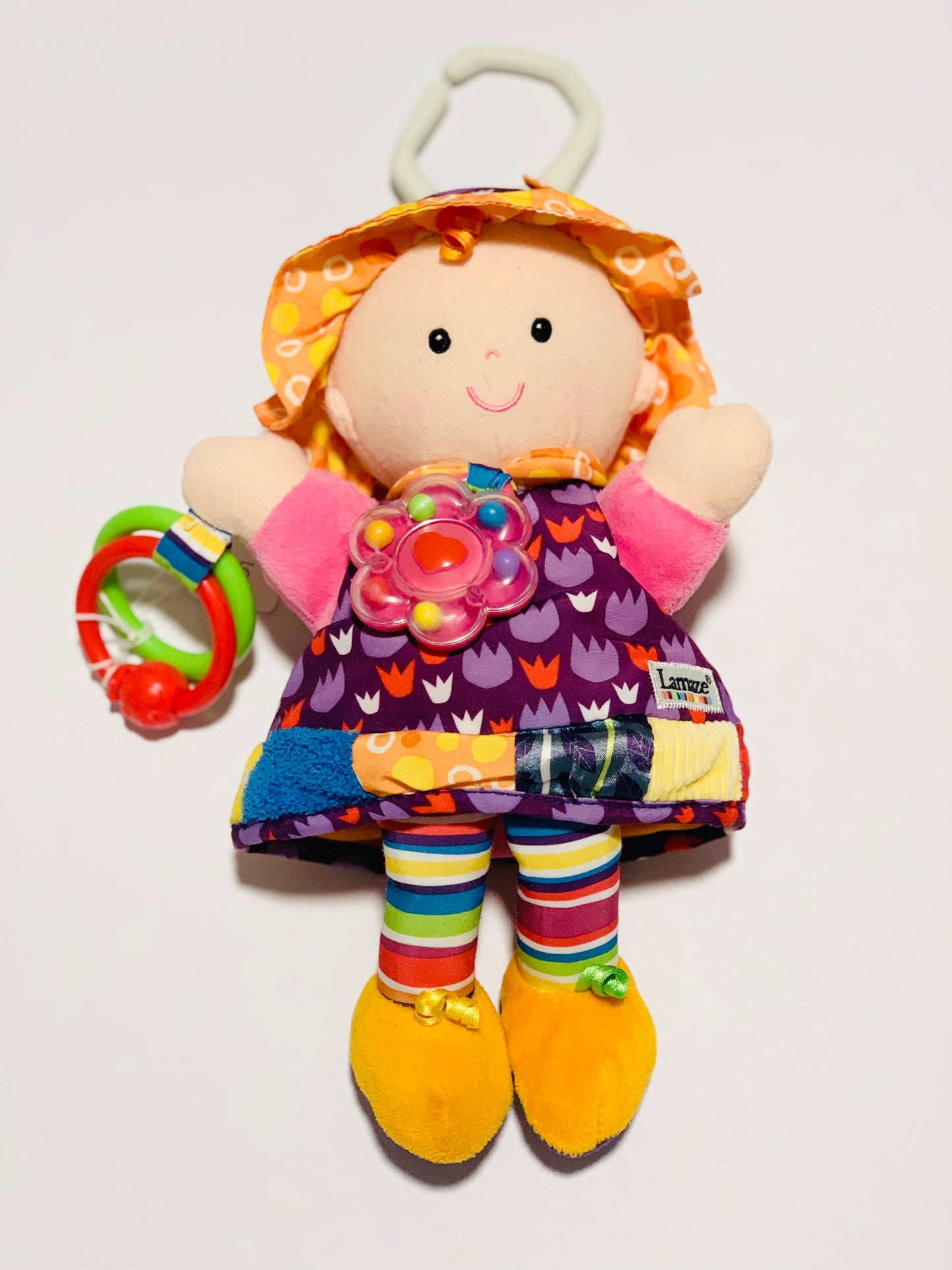 Colourful dolly pram toy
