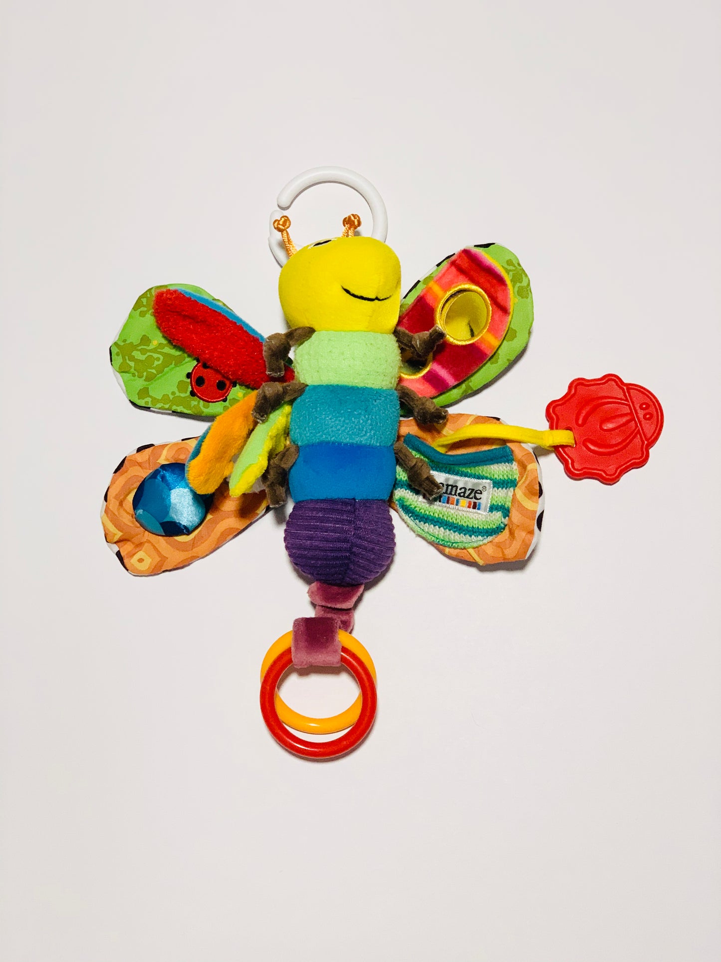 Colourful butterfly pram toy