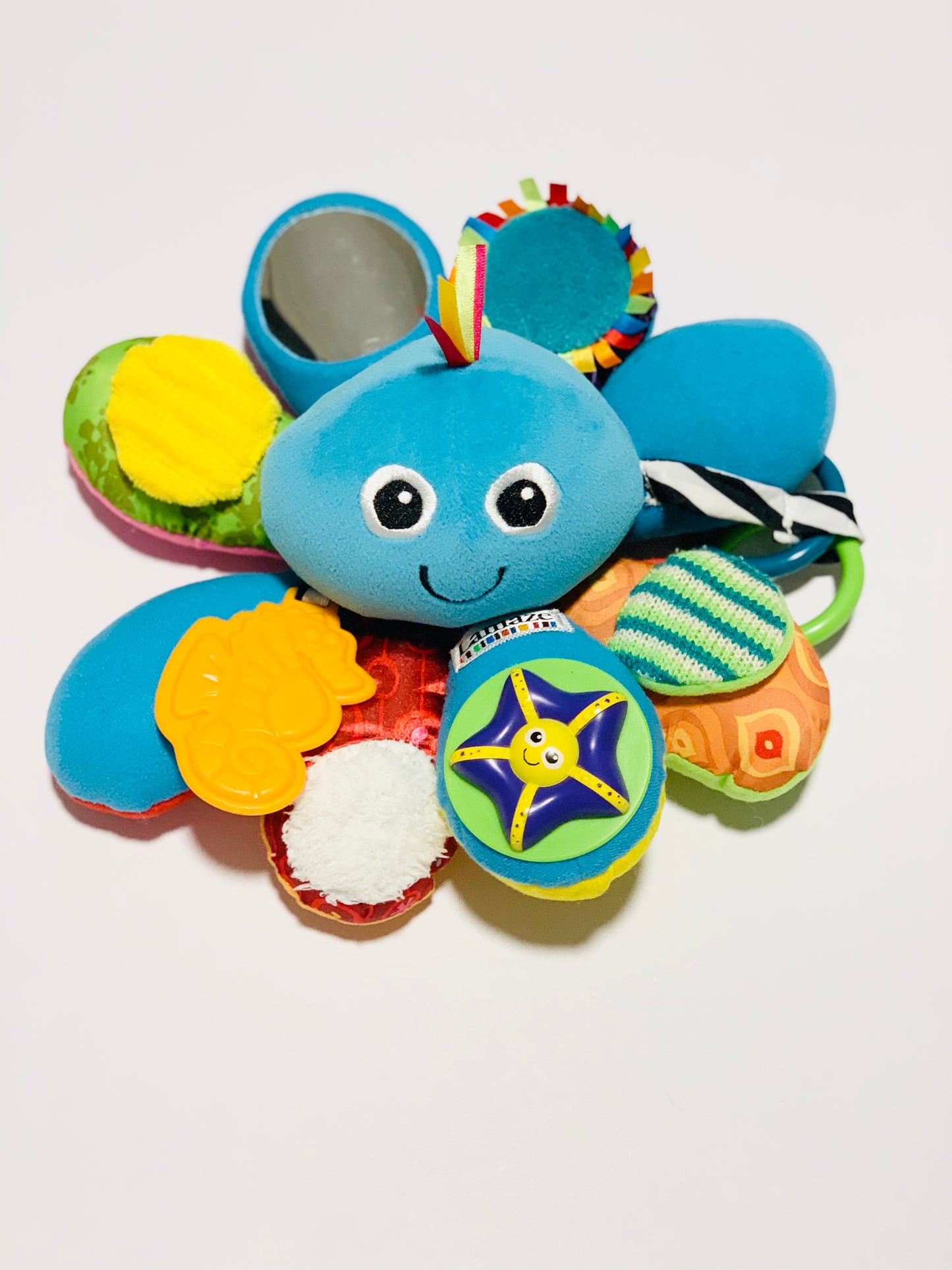 Colourful octopus pram toy