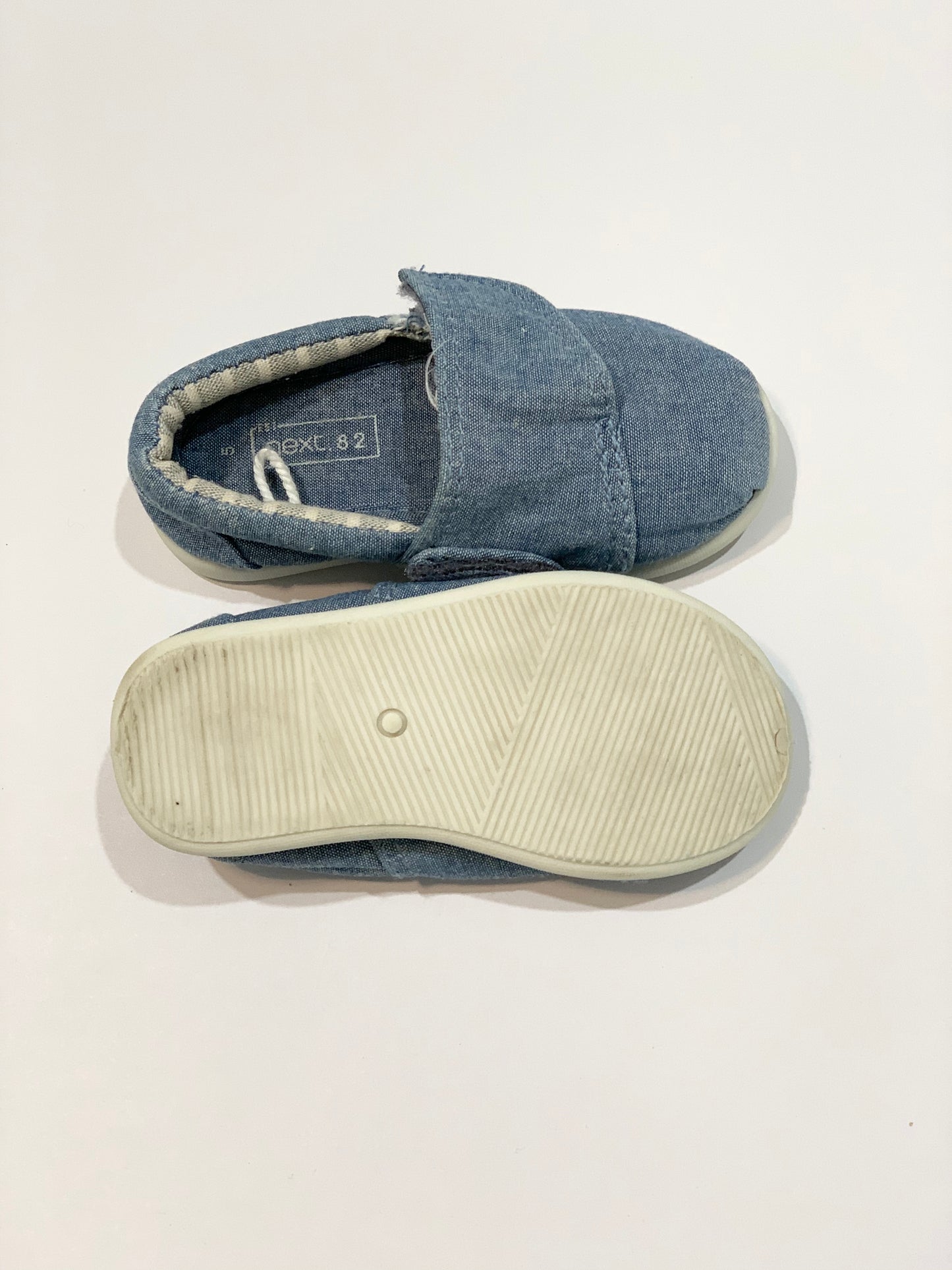 Blue velcro shoes - Size UK5