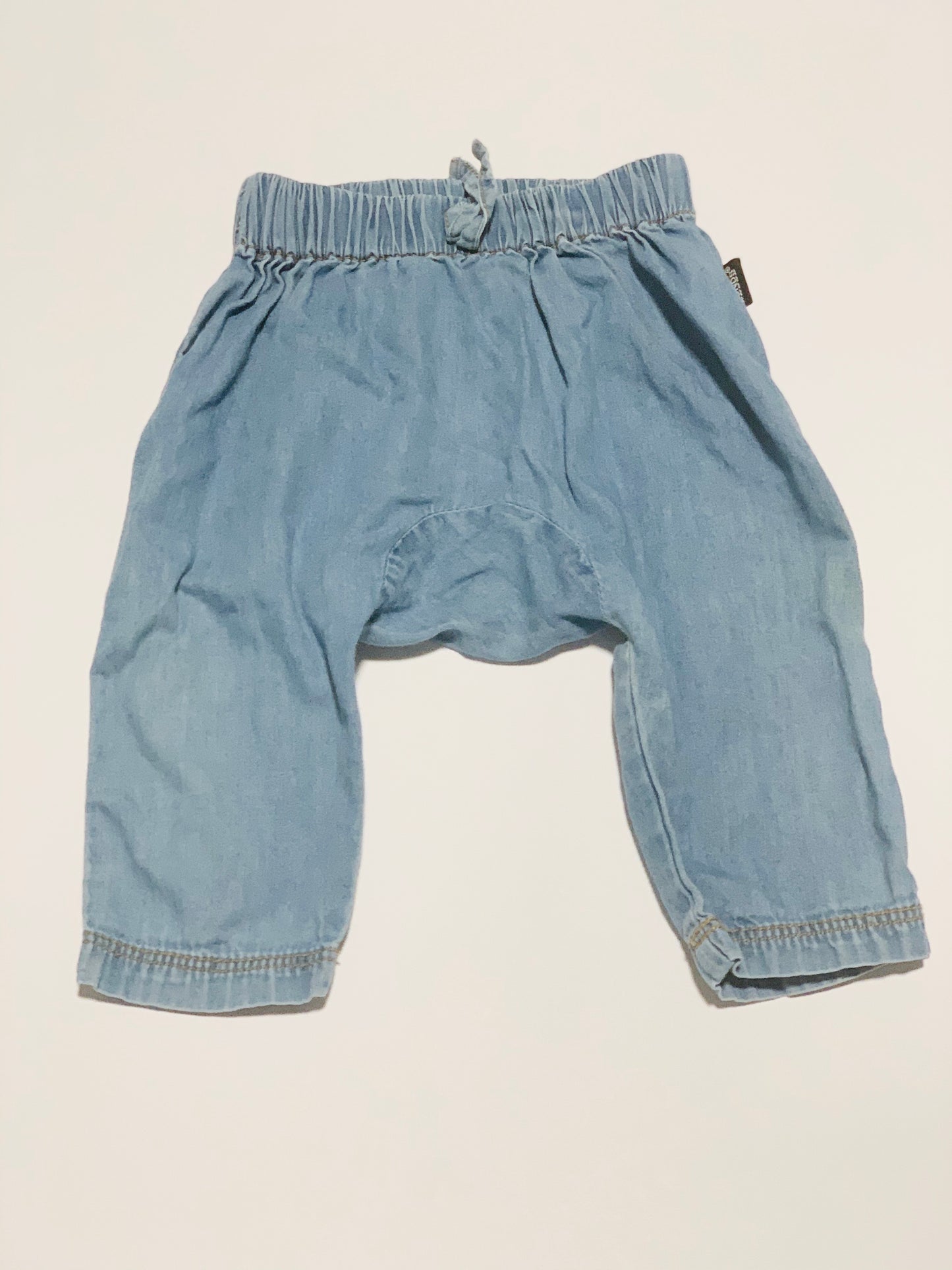 Blue chambray pants - Size 00