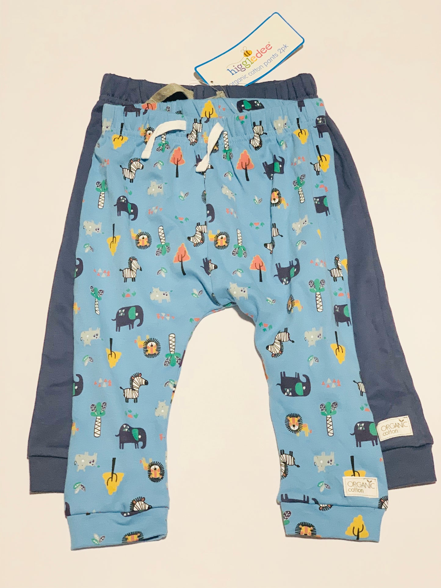 Set of 2 soft cotton pants BNWT - Size 1