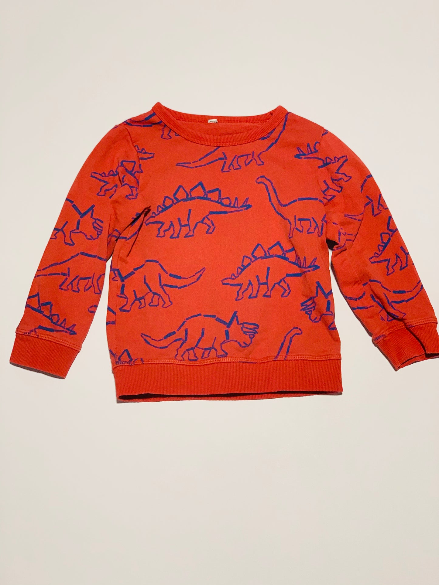 Red dinosaur sweater - Size 2