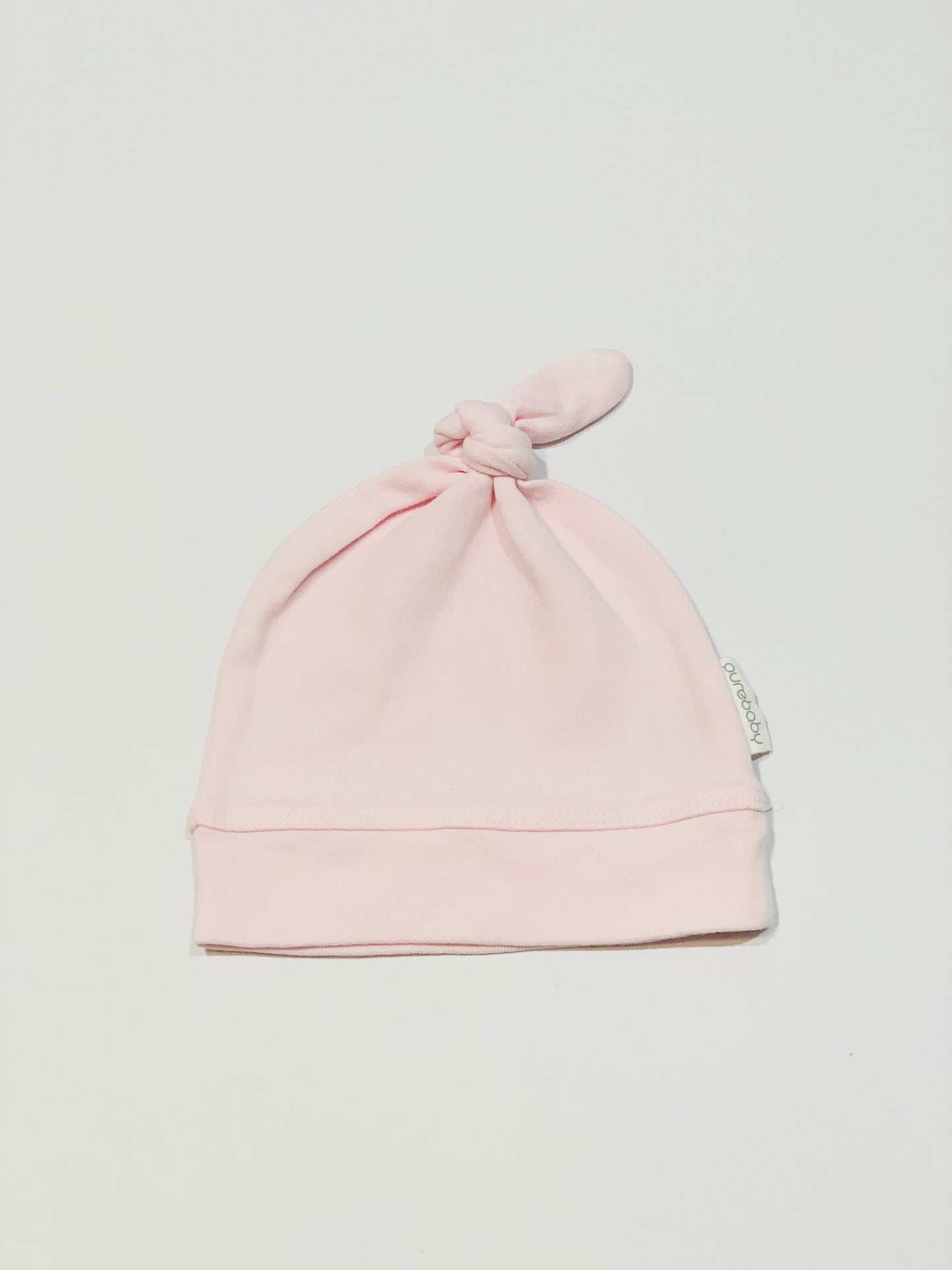 Pink beanie - Size 0-3 months