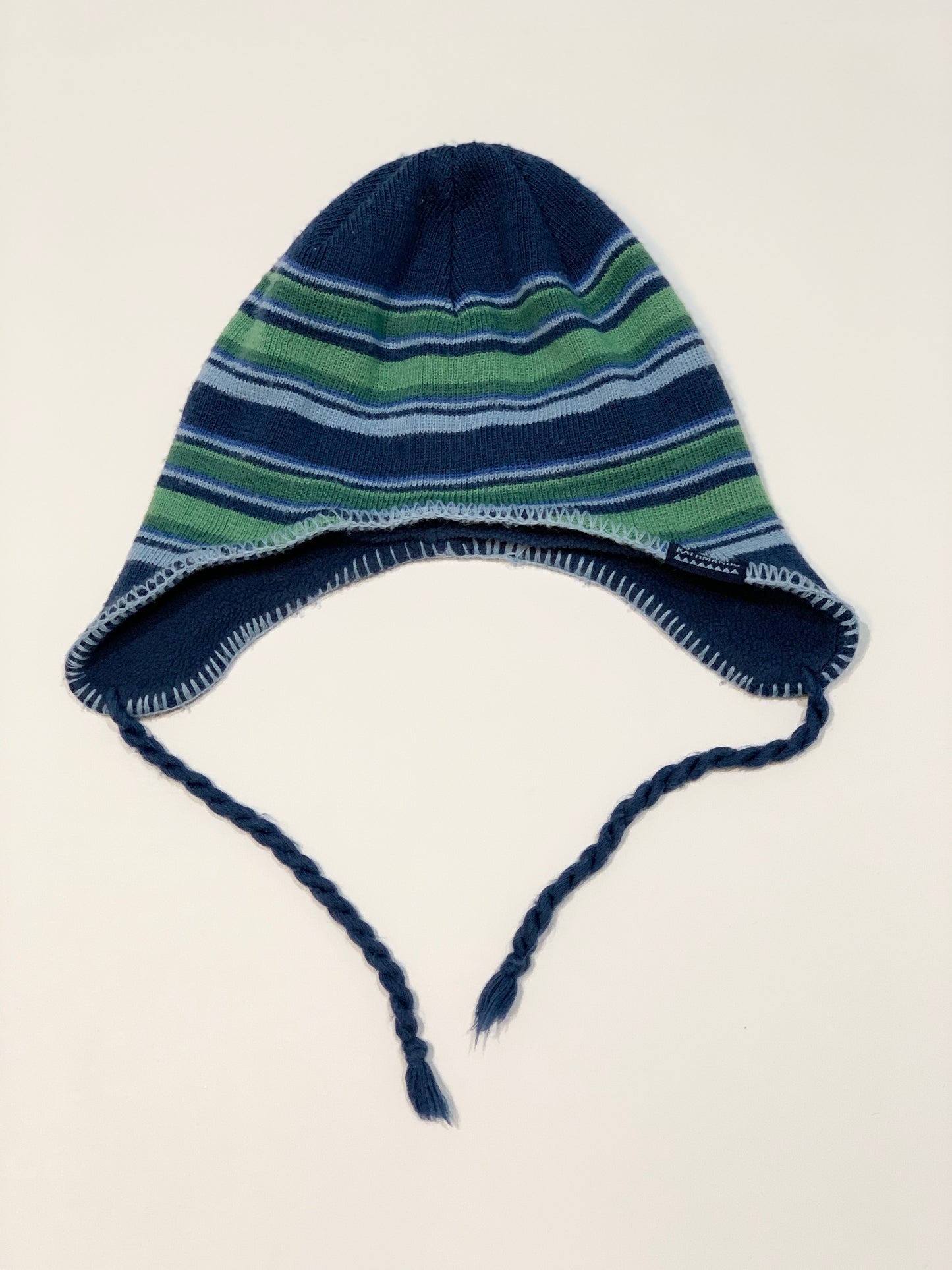 Blue knit beanie - Size 2-3 years