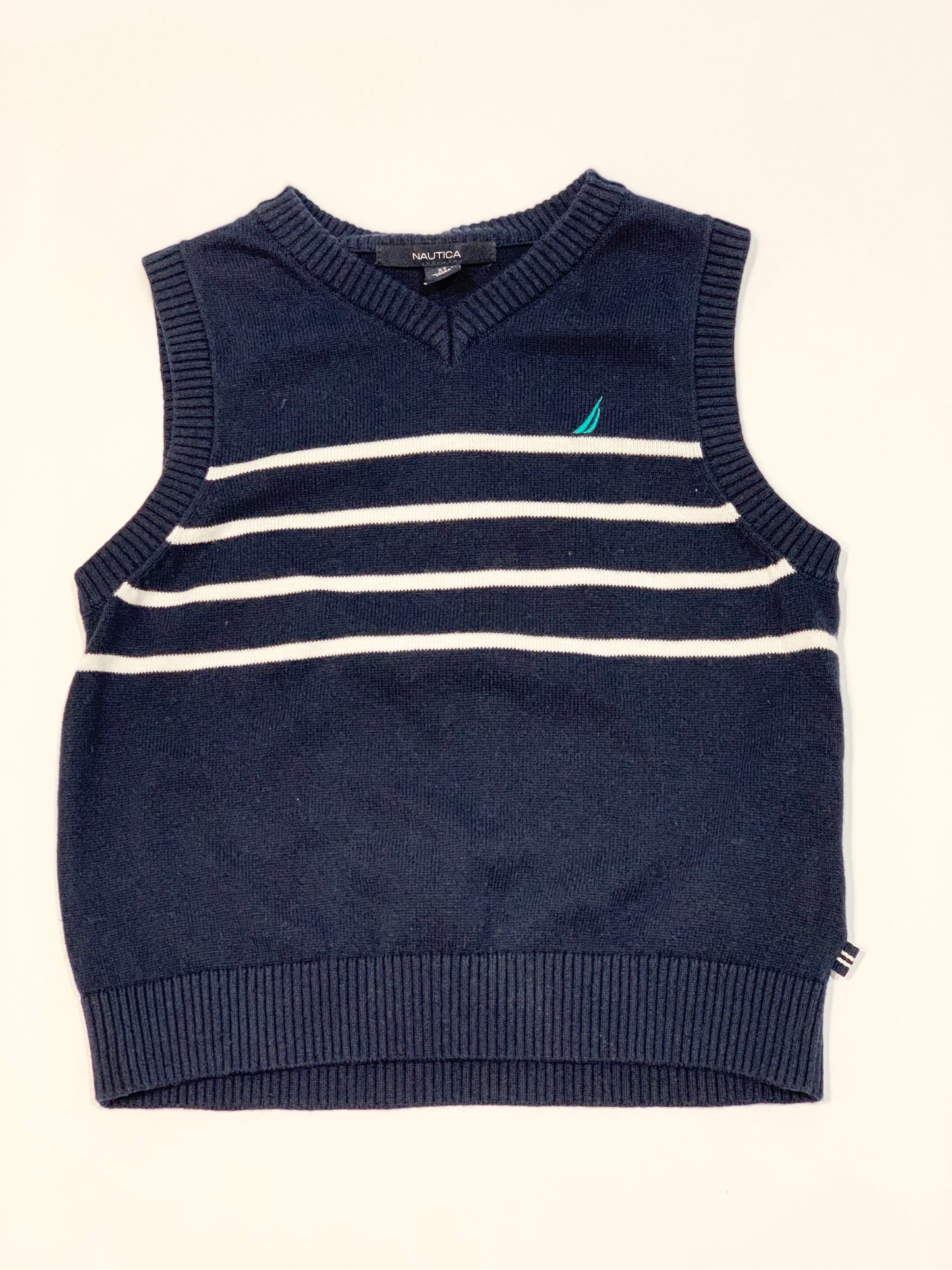 Navy knit vest - Size 3