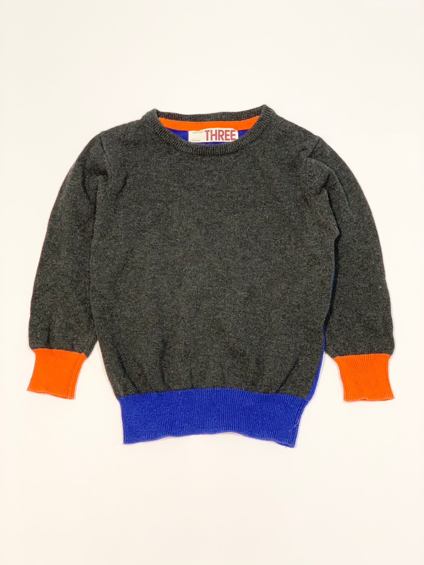 Grey knit jumper - Size 3
