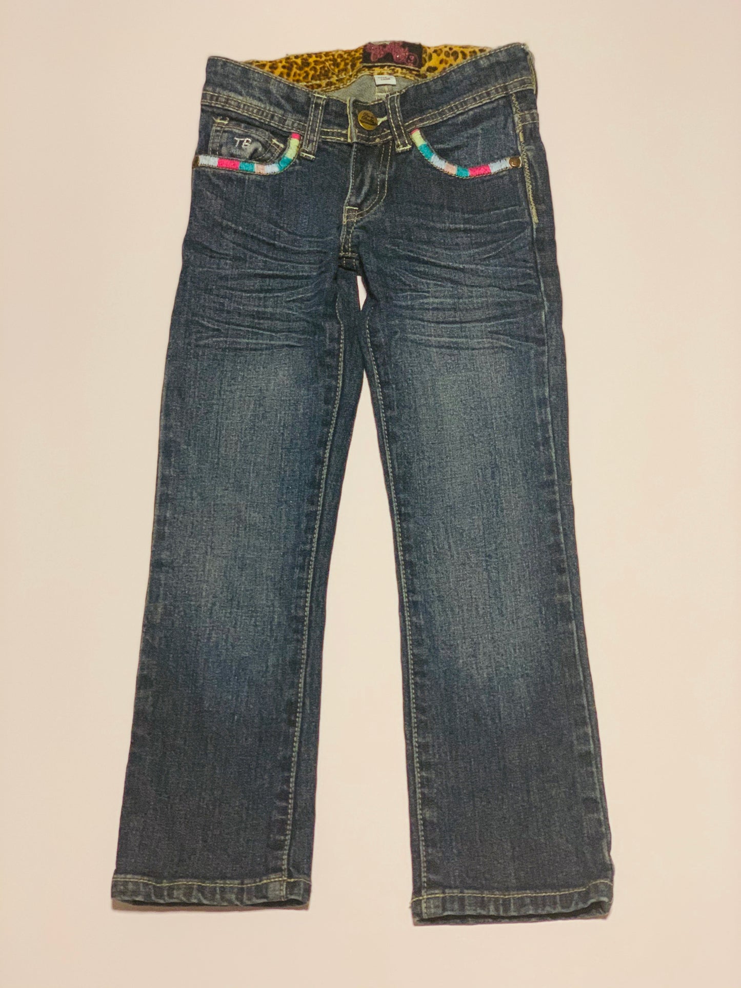 Embroidered jeans - Size 3