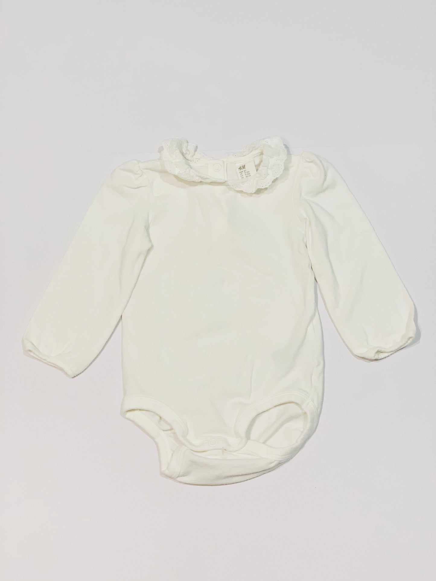 White collared bodysuit - Size 1