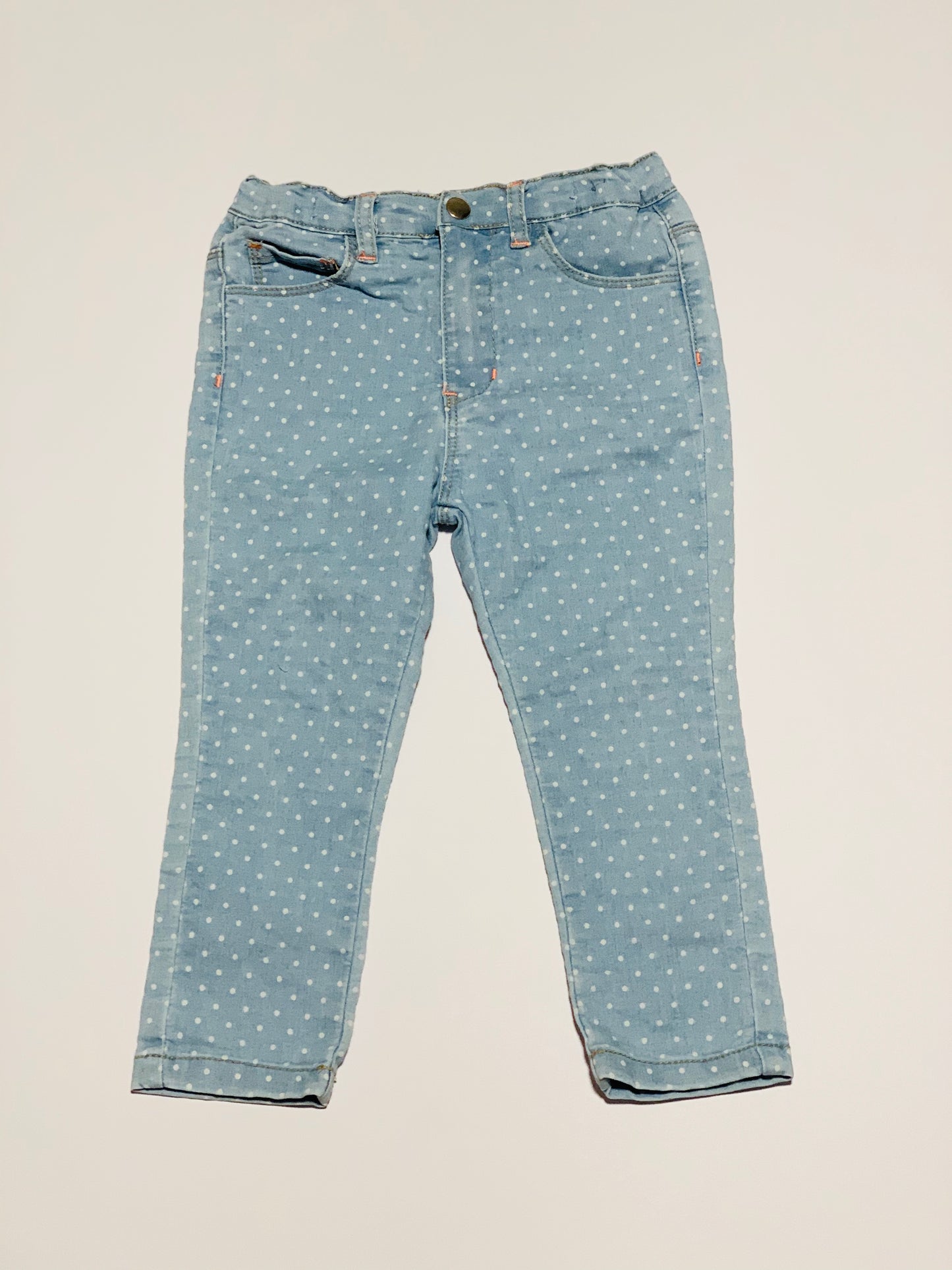 Blue spot pants - Size 3