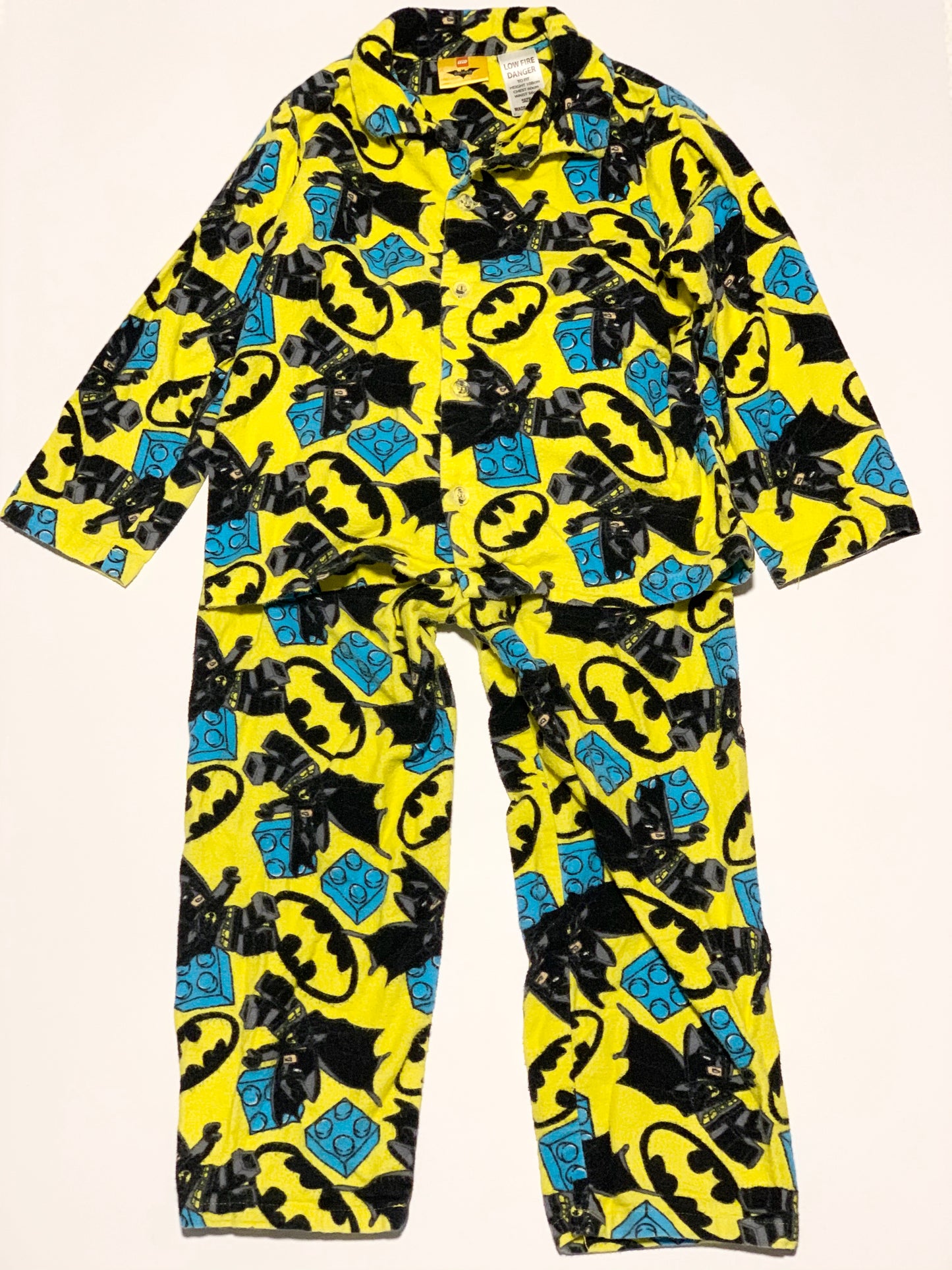 Batman flannelette pyjamas - Size 4