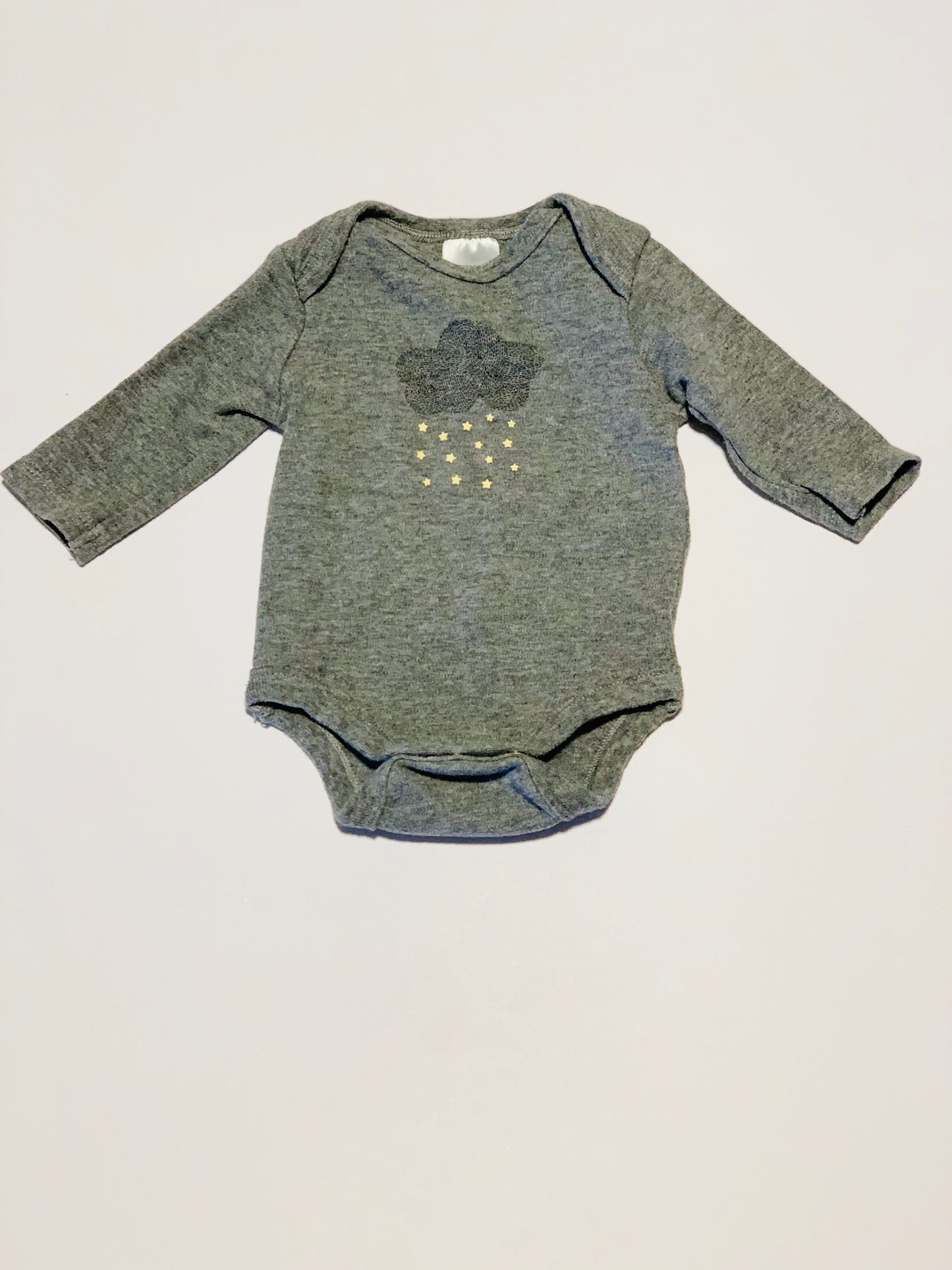 Grey cloud bodysuit - Size 0000