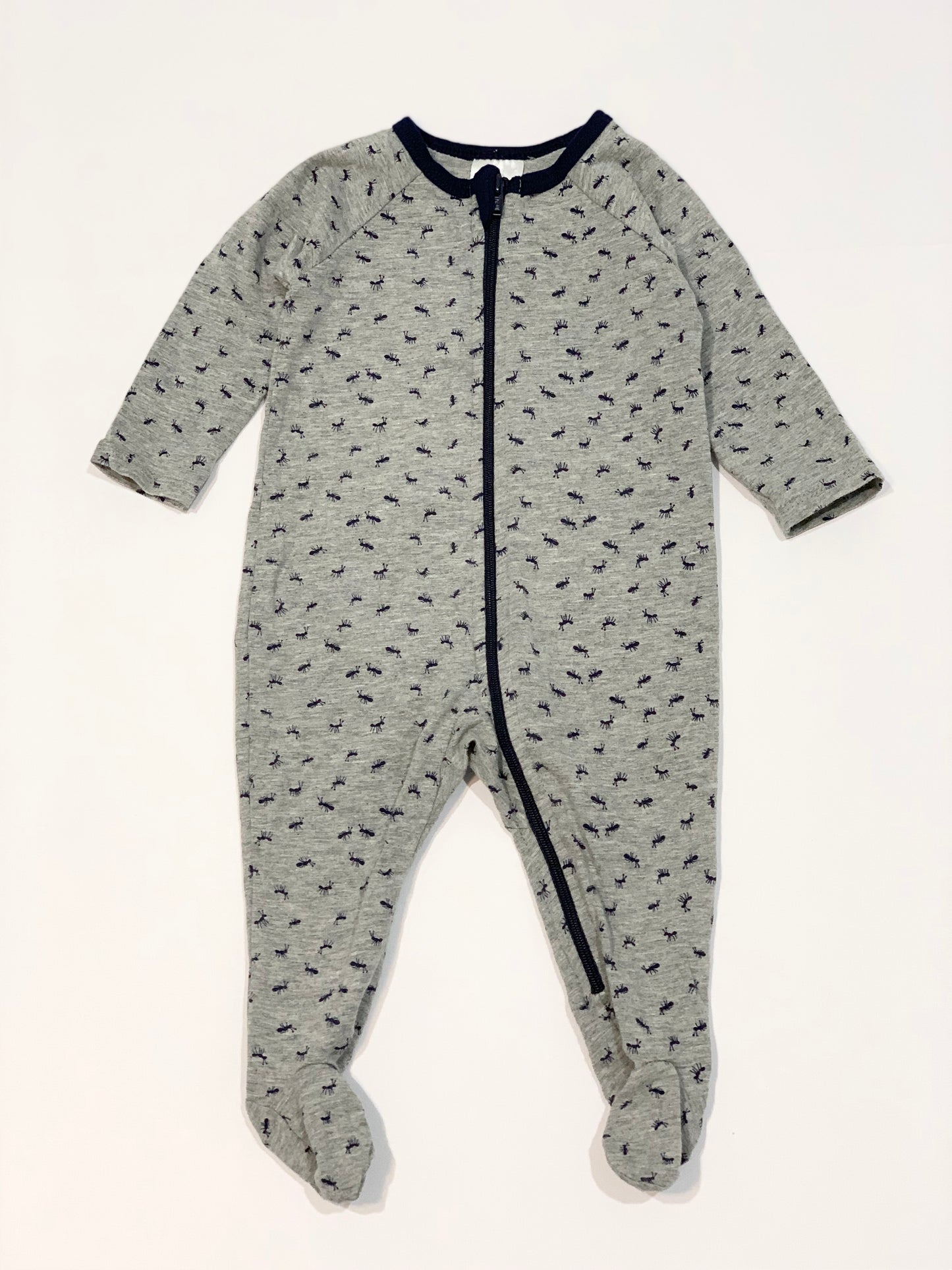 Ants zip onesie - Size 000