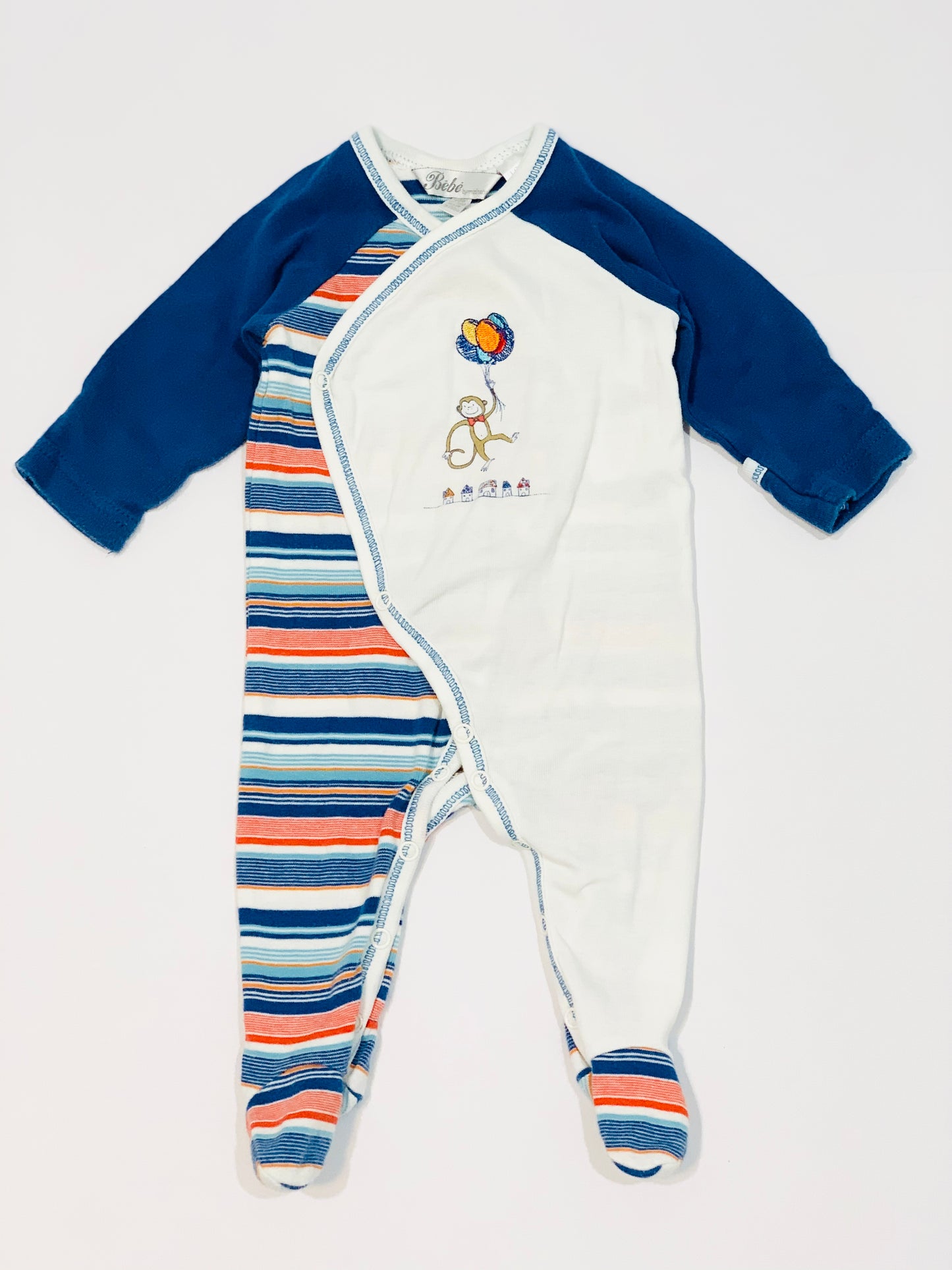 Cheeky monkey onesie - Size 000