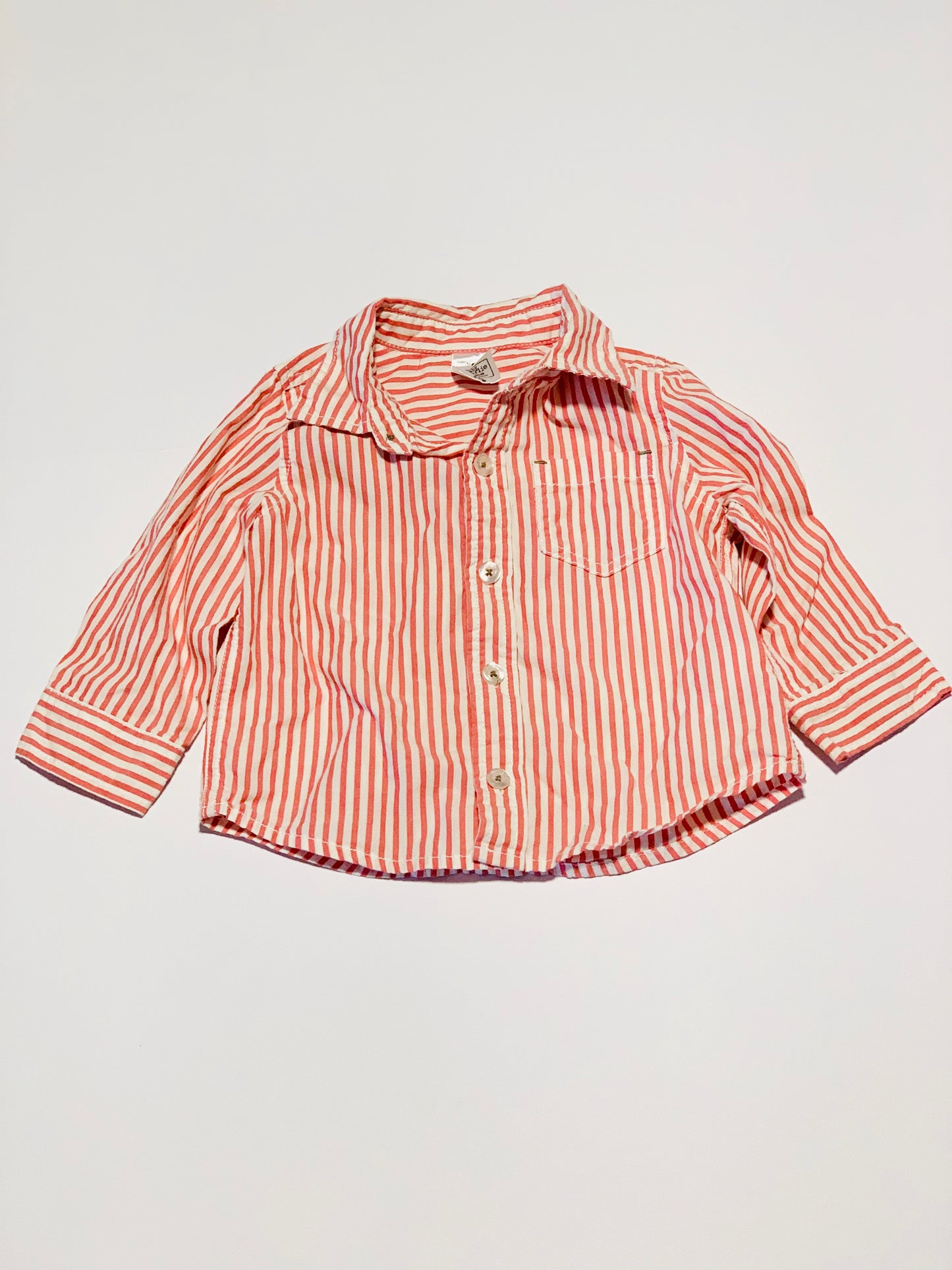 Red striped shirt - Size 0