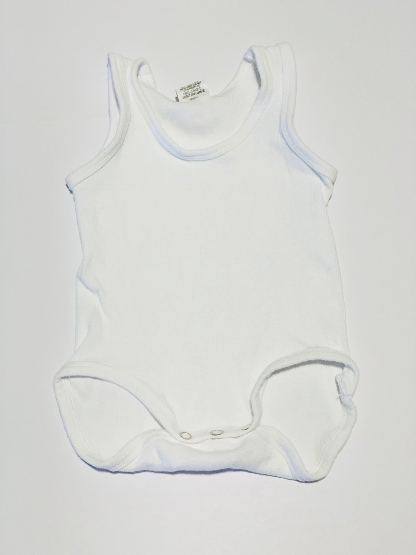 White ribbed bodysuit - Size 000