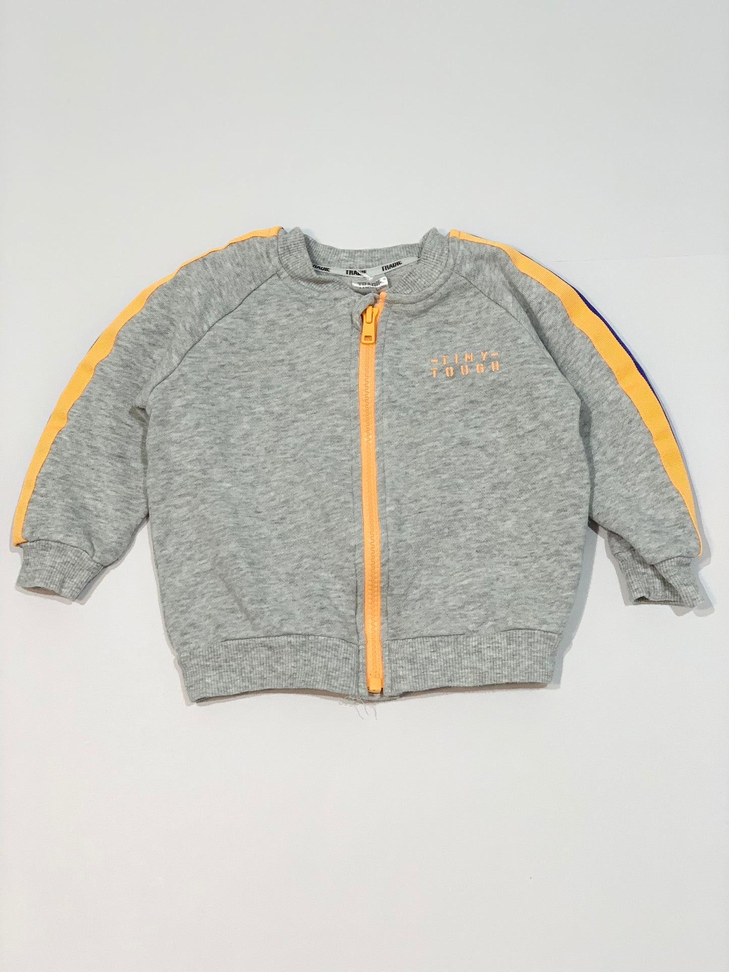 Grey zip sweater - Size 1