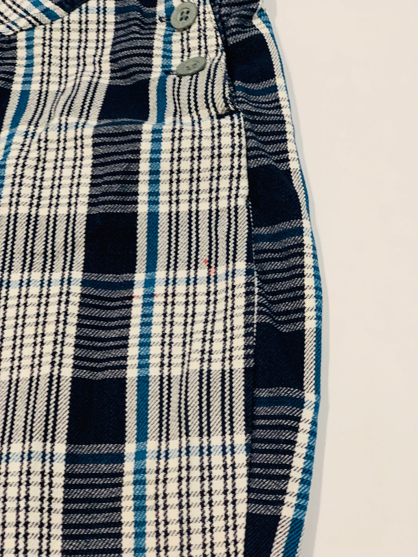 Checkered overalls - Size 6-9 months
