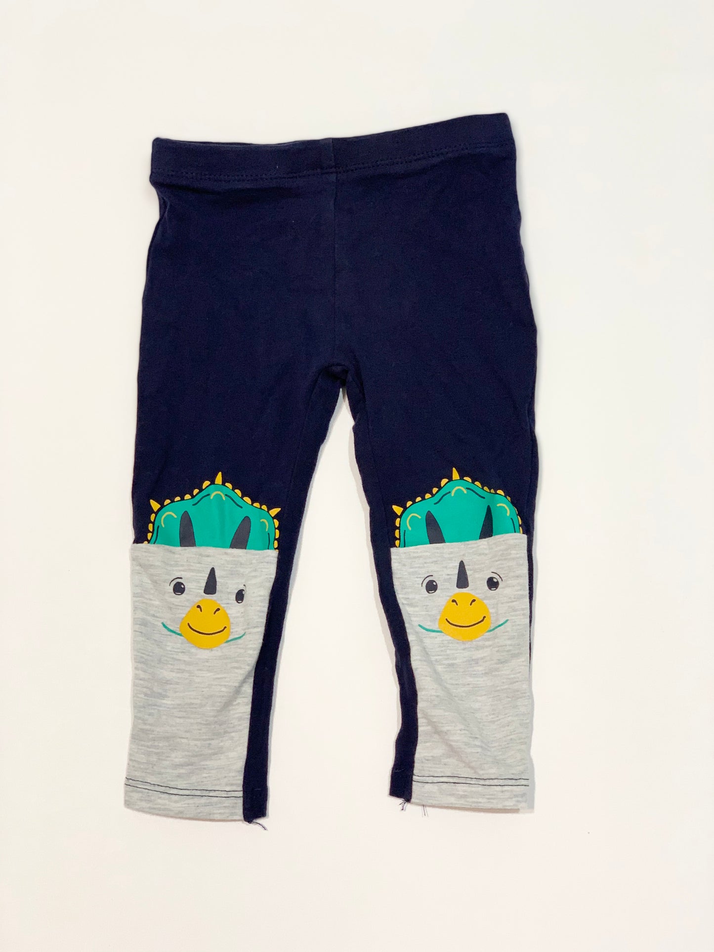 Dinosaur leggings - Size 0
