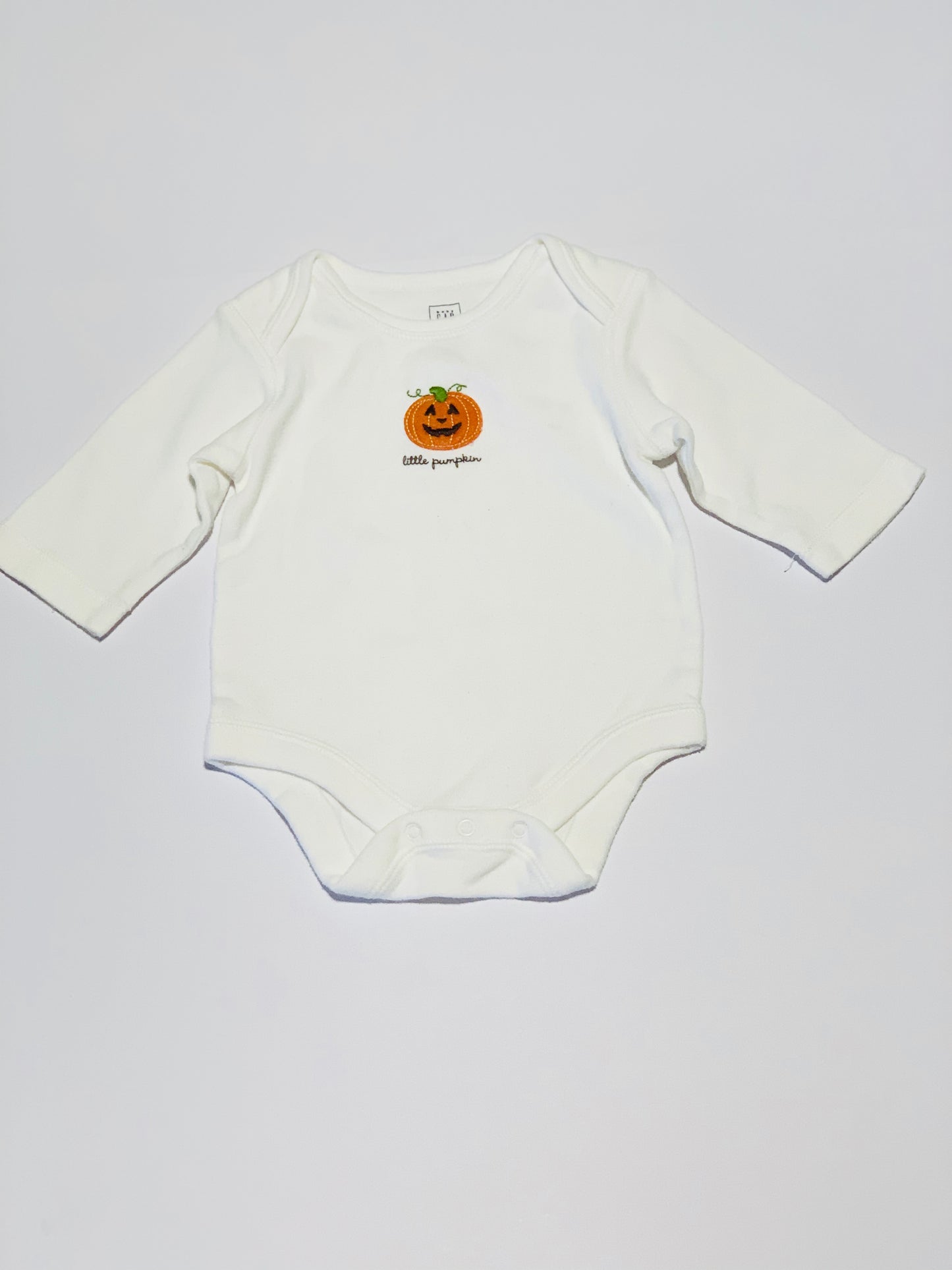 Pumpkin bodysuit - Size 0-3 months