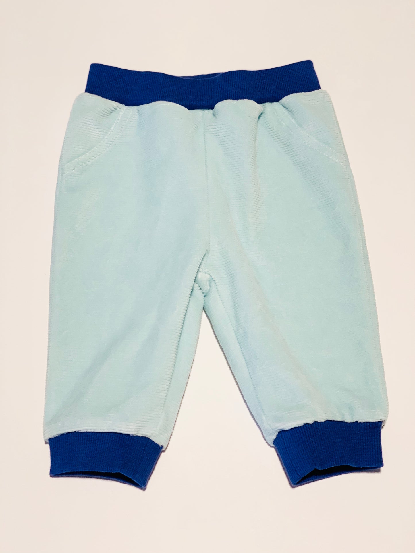Aqua velour pants - Size 000