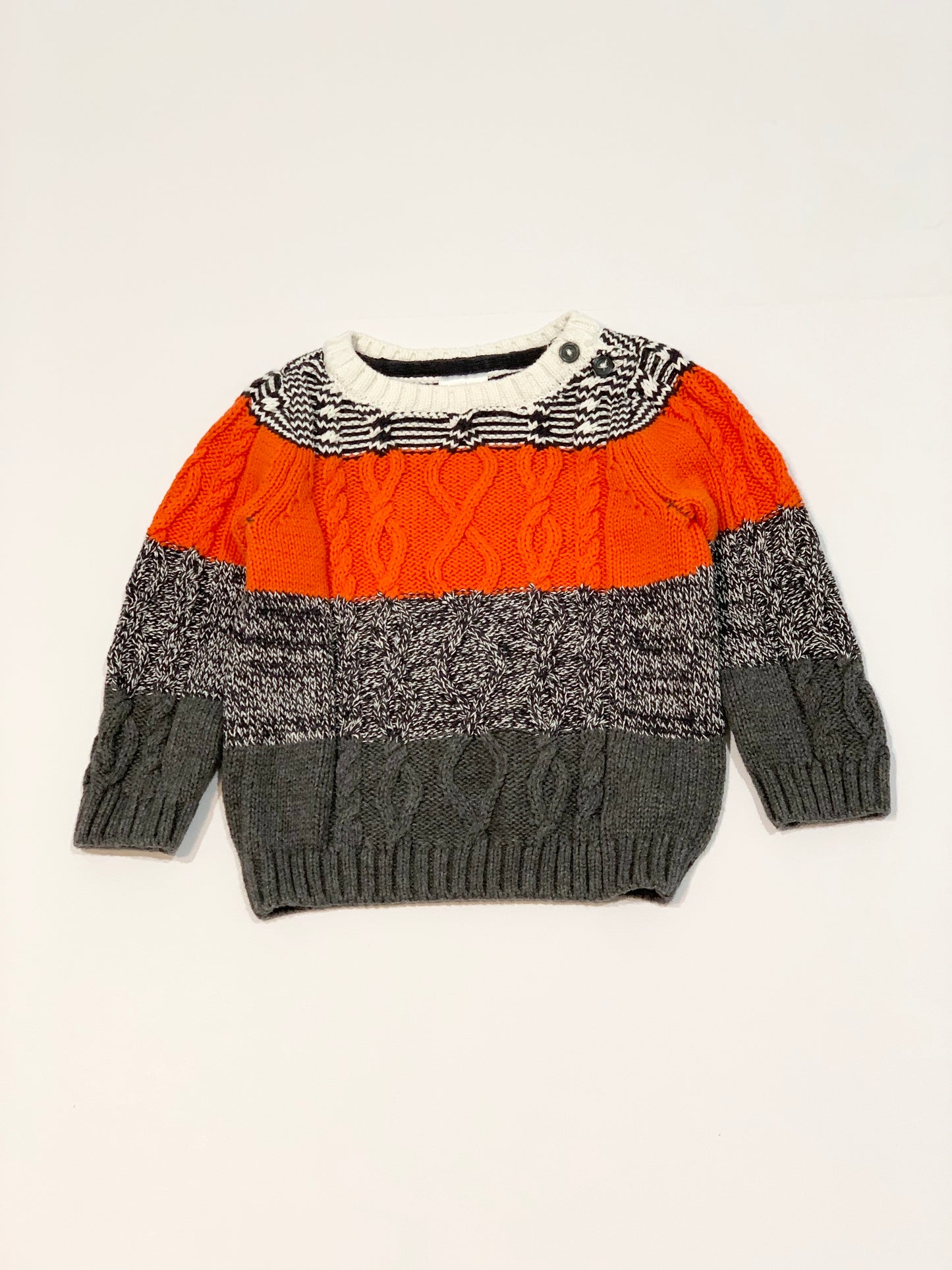 Cable knit jumper - Size 0