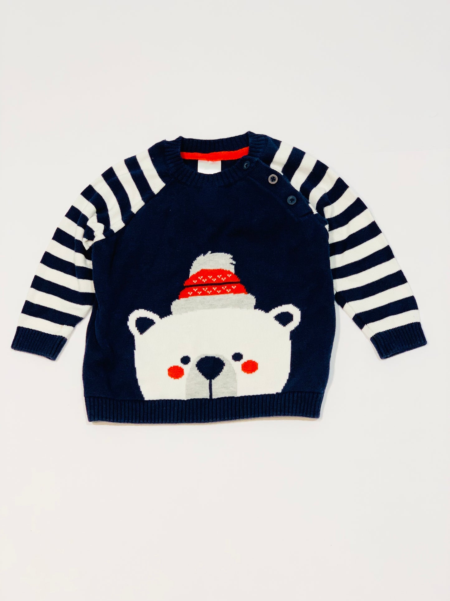 Bear knit jumper - Size 0