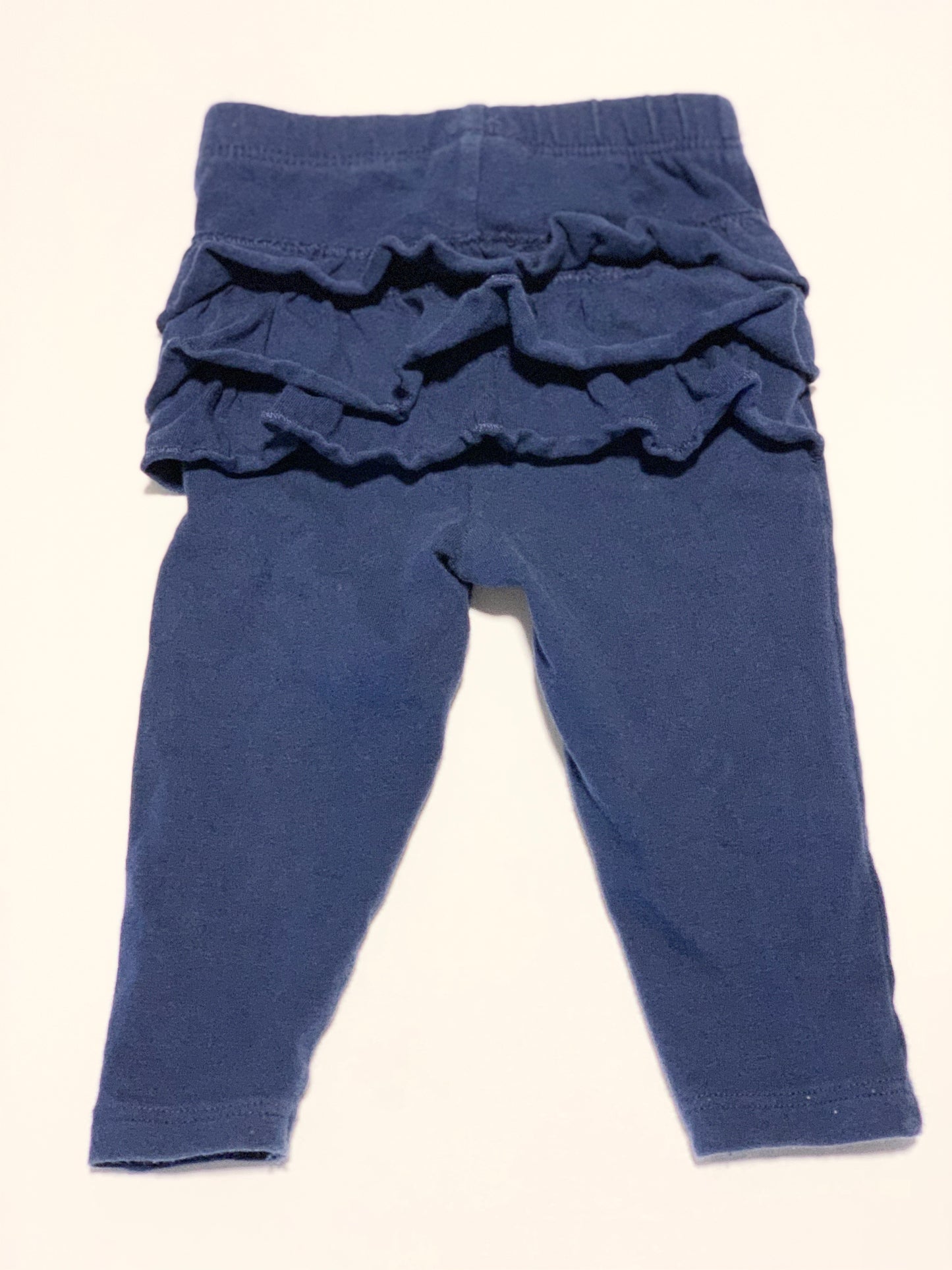 Navy frill leggings - Size 00