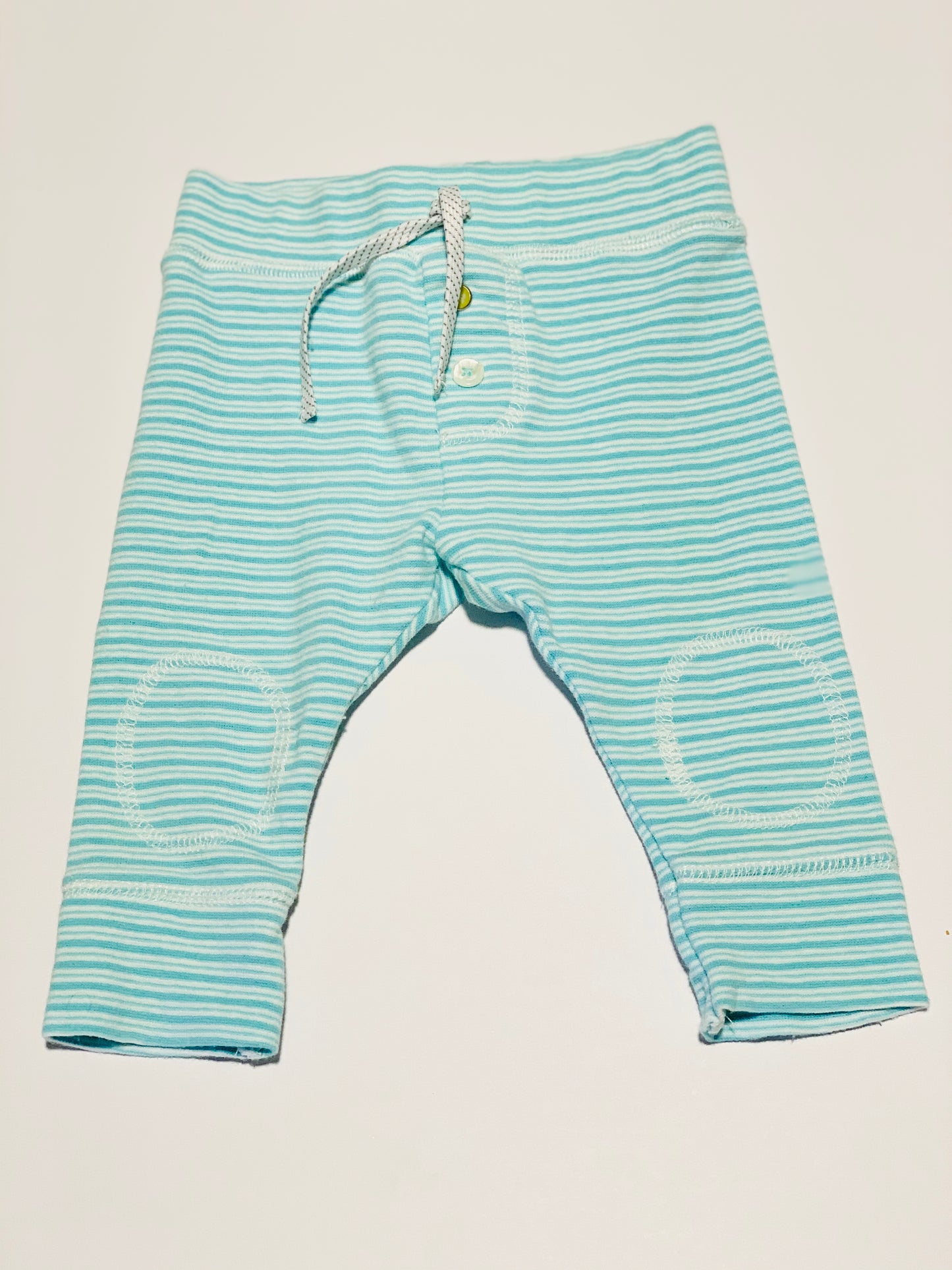 Aqua stripe pants - Size 00