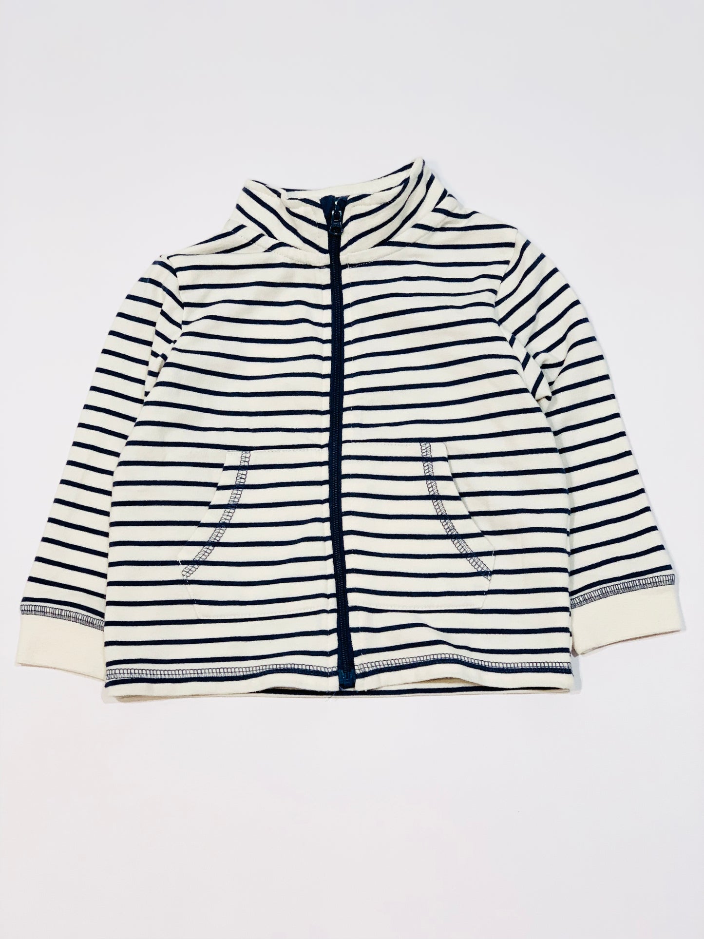 Striped zip jacket - Size 1