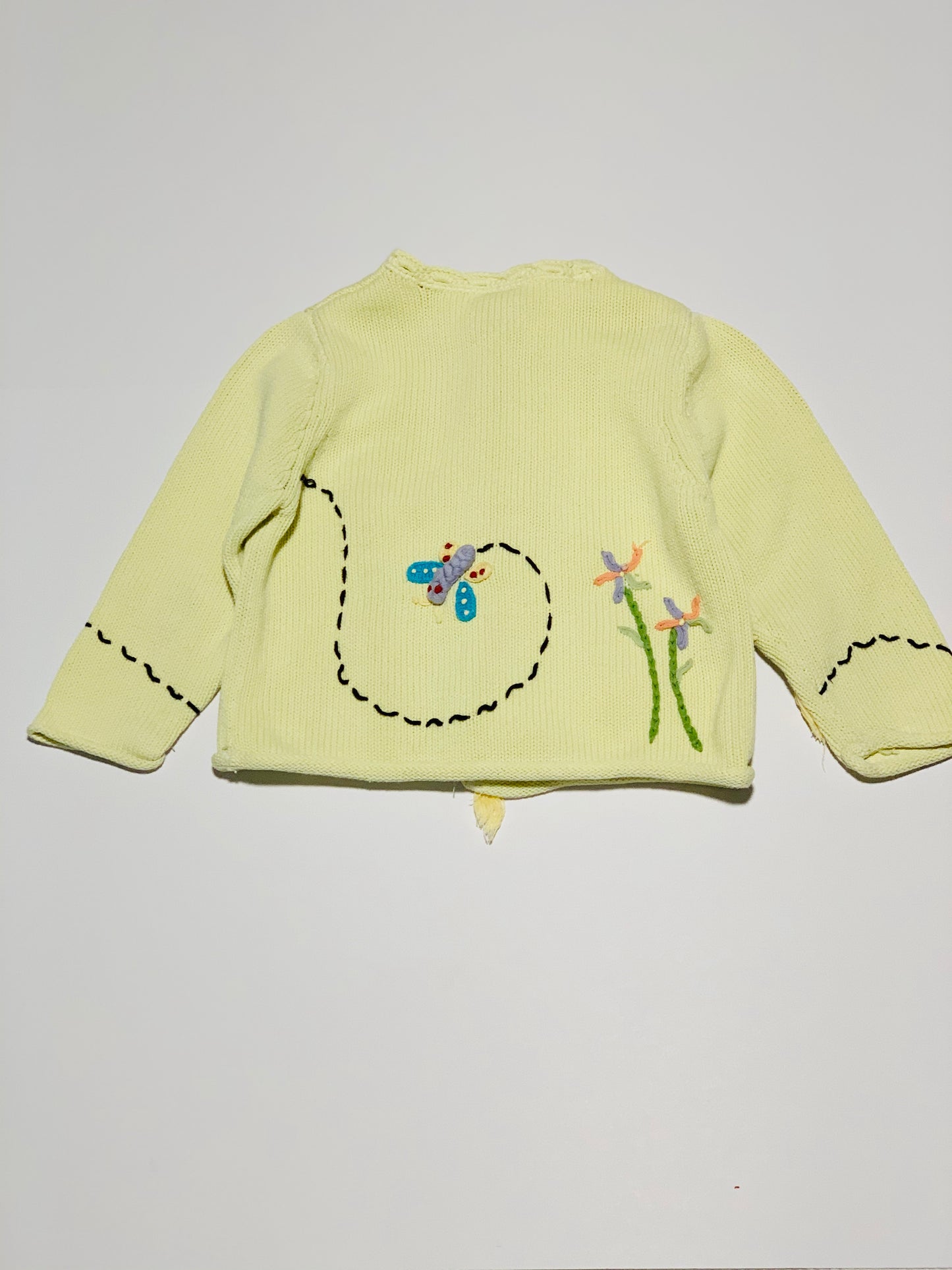 Green knit cardigan - Size 4