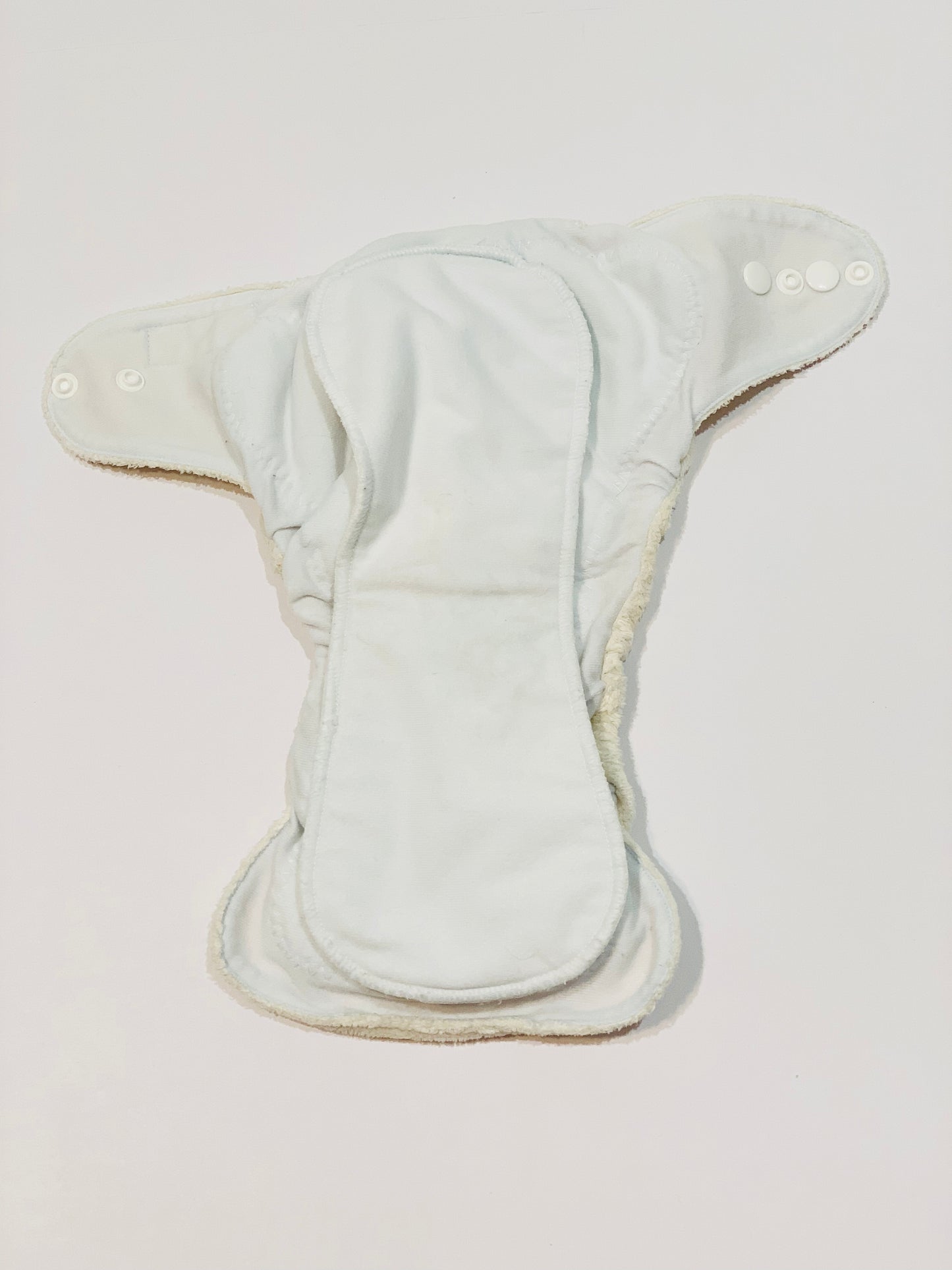 Modern cloth nappy and insert - Size small