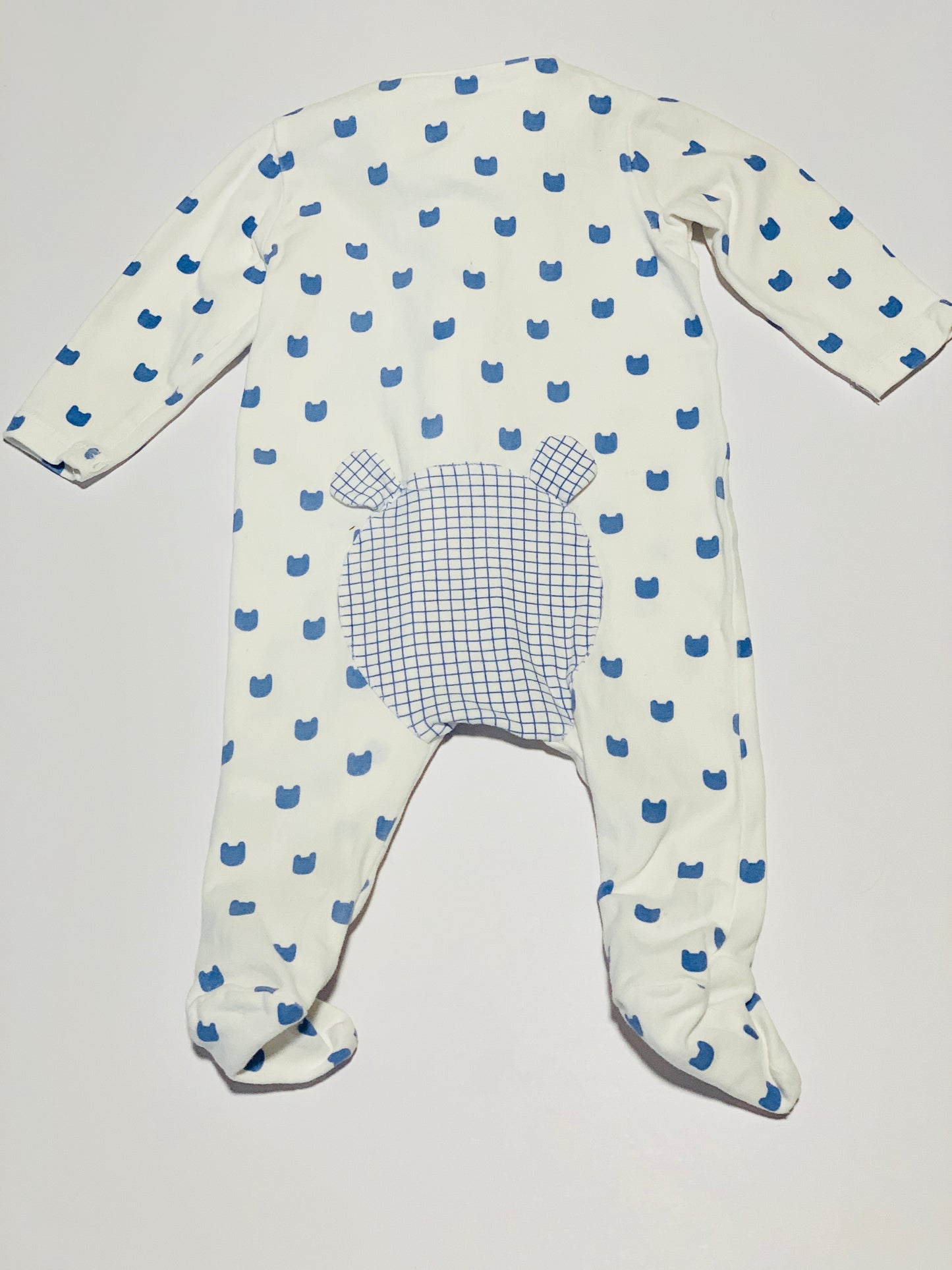Blue bear onesie - Size 0000
