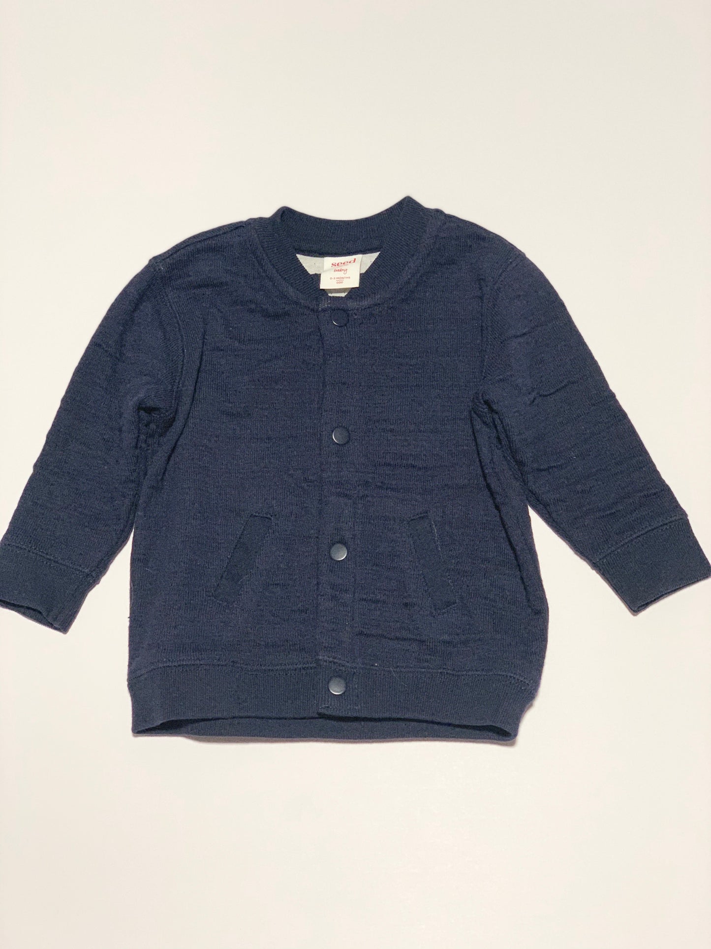 Navy snap button jacket - Size 000