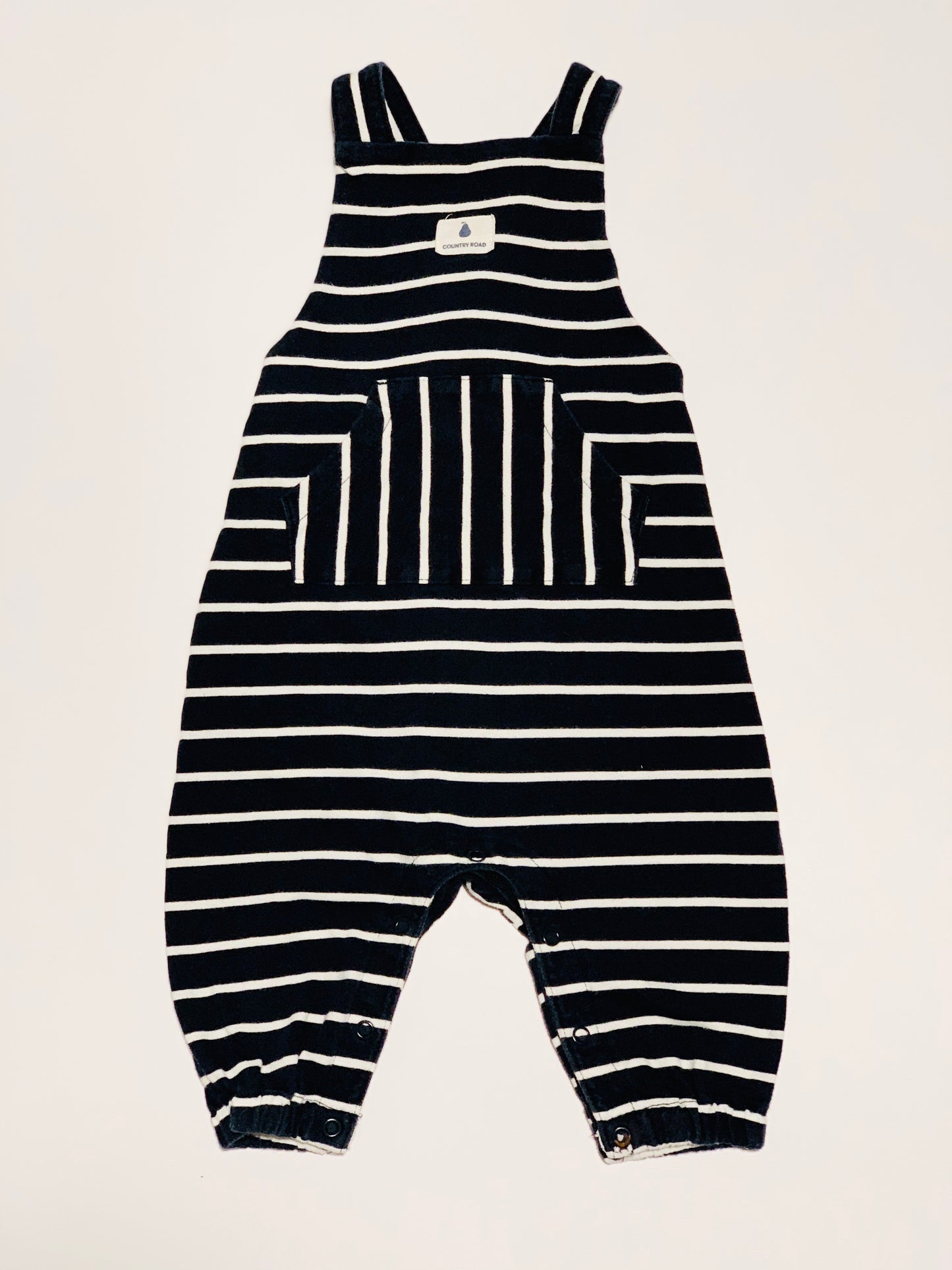 Navy stripe overalls - Size 00