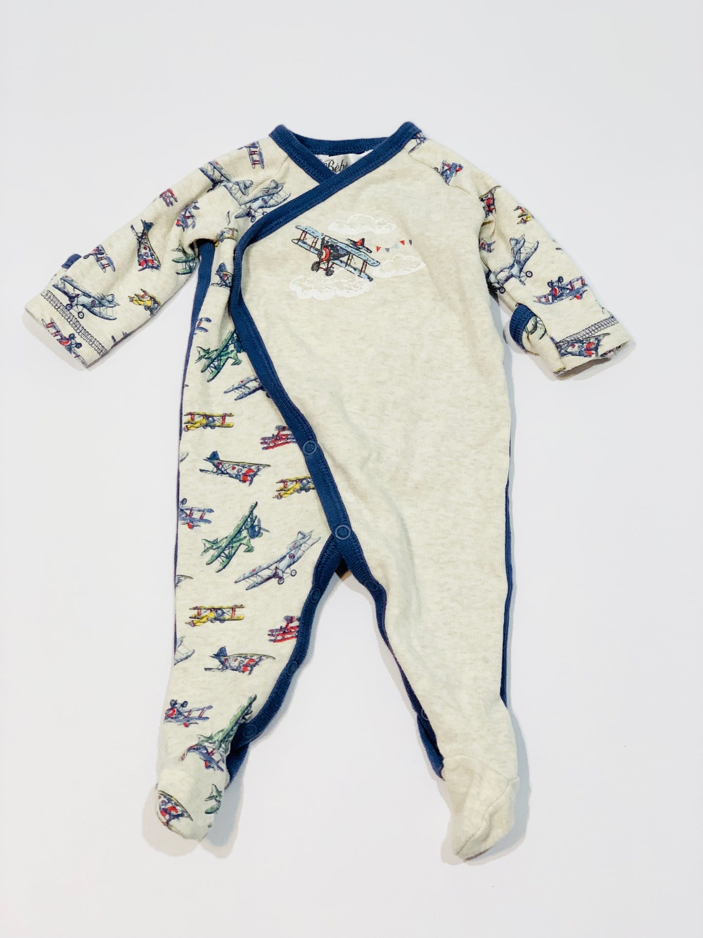 Aeroplanes onesie - Size 0000