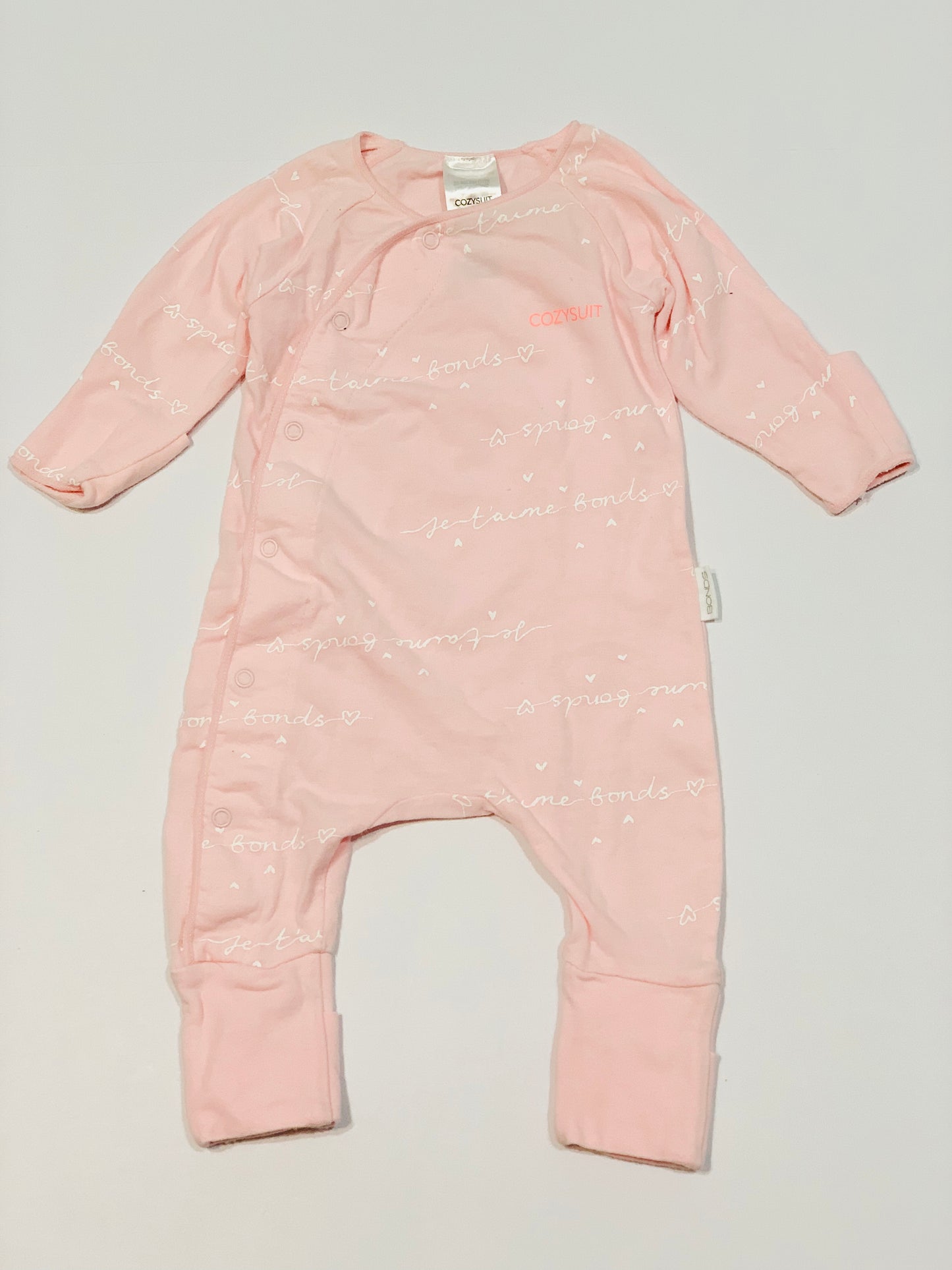 Pink Cosysuit - Size 0000